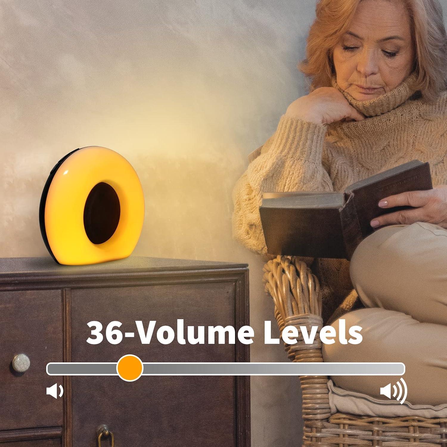 Máquina de Ruido Blanco DailyBody con 30 Sonidos y Luz Nocturna