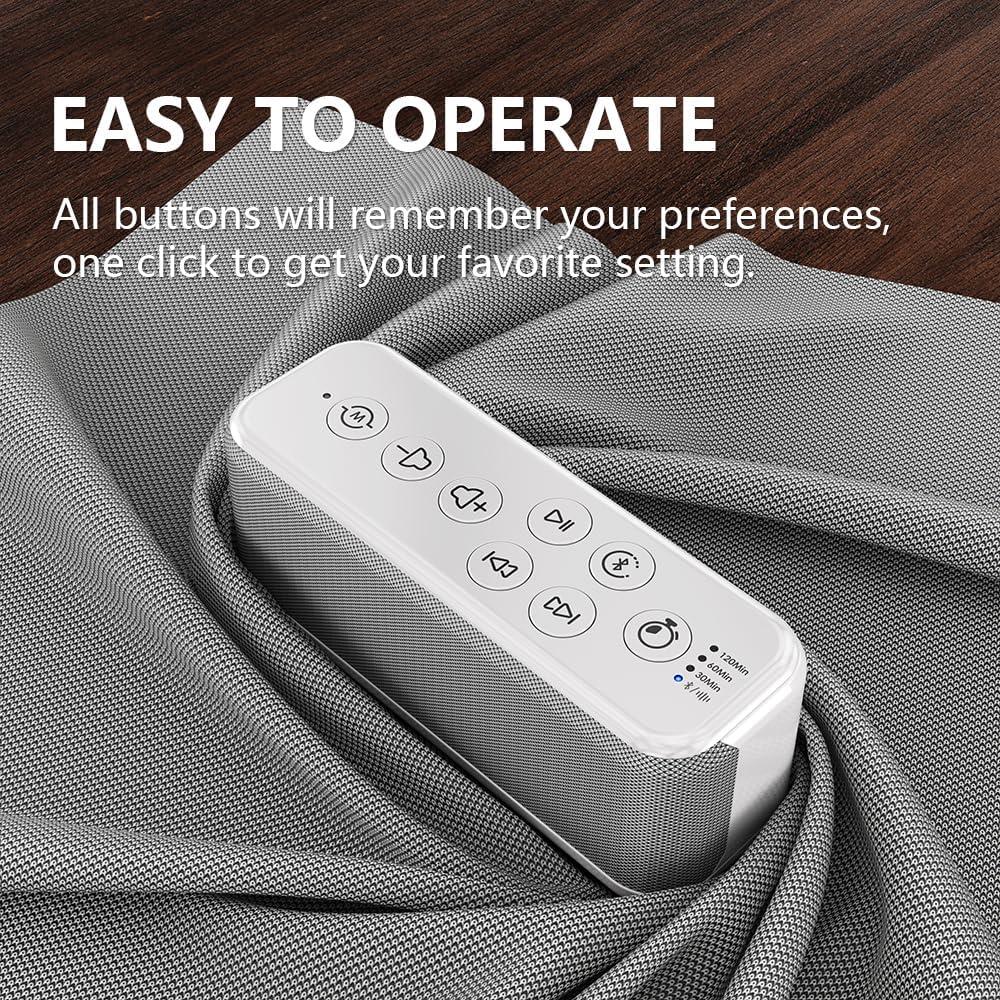 Máquina de Sonido Blanco OnLyee con Bluetooth y 15 Sonidos