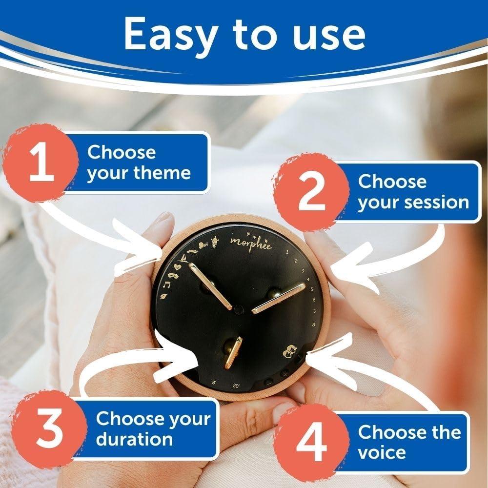 Máquina de Sonido Morphée para Dormir y Meditación - 210 Sesiones