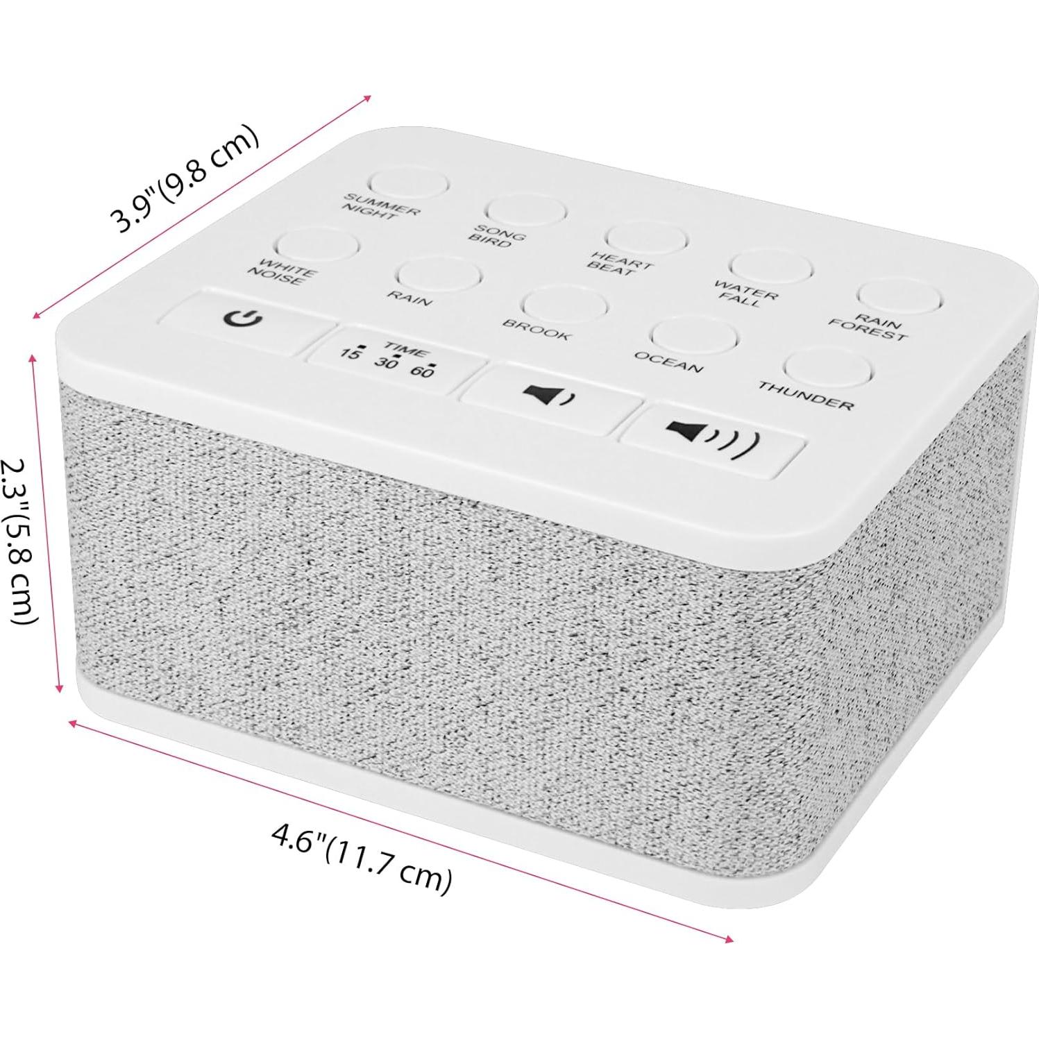 Máquina de Sonido LUXSWAY con 10 Sonidos Naturales