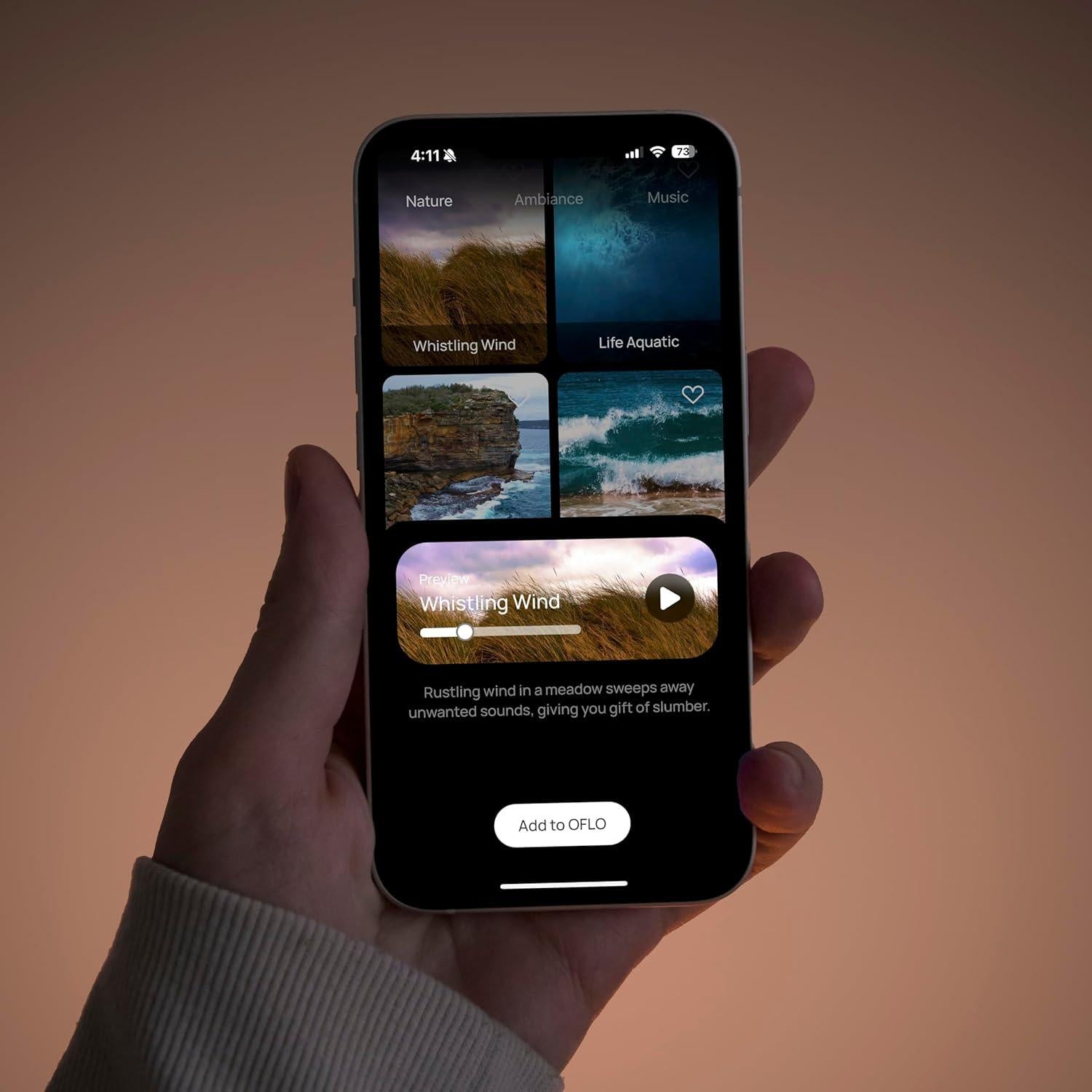 Reloj Despertador Nimba OFLO con Luz Natural y Sonidos