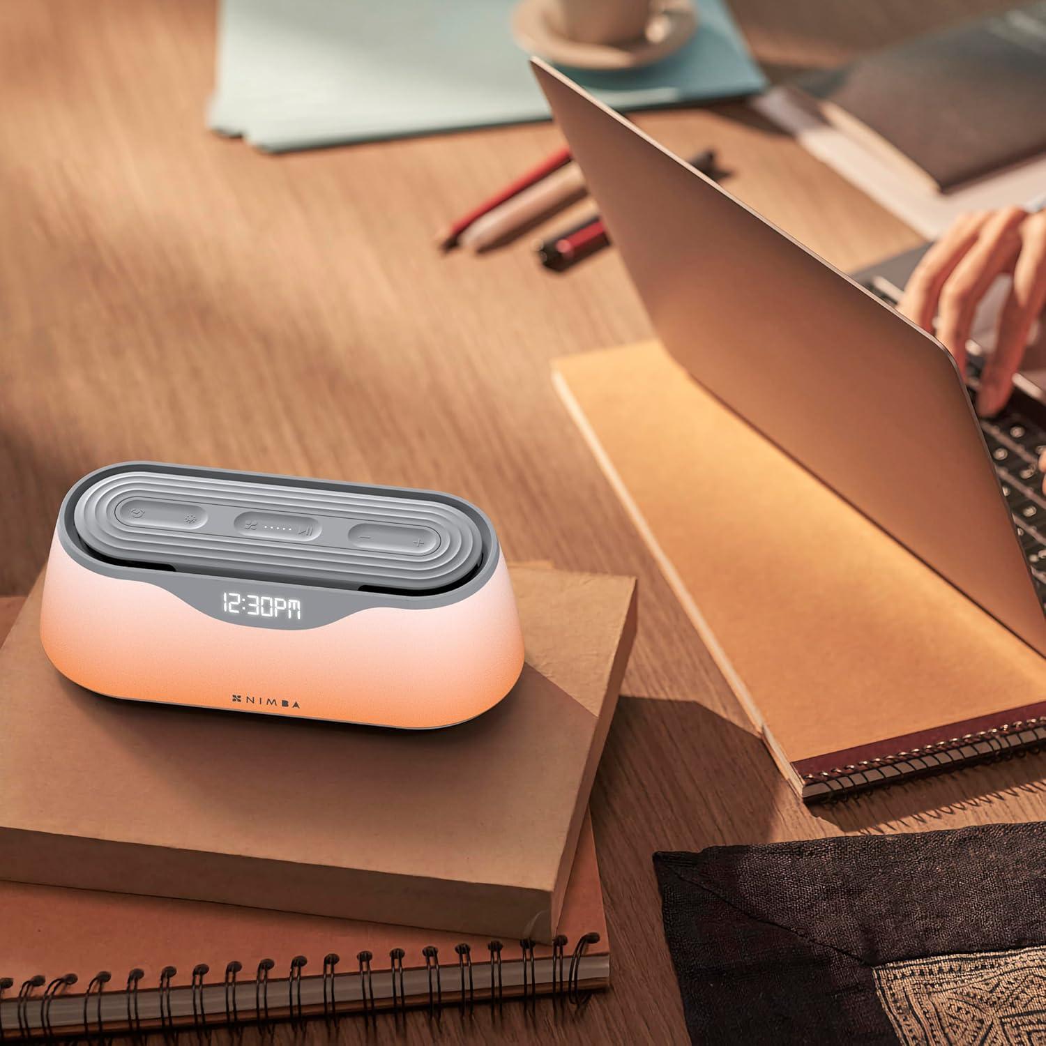 Reloj Despertador Nimba OFLO con Luz Natural y Sonidos