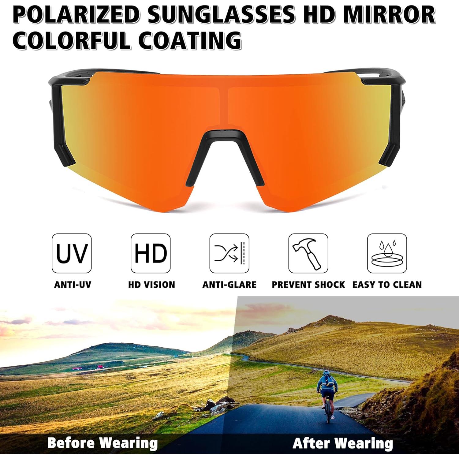 Gafas de sol STORYCOAST polarizadas UV400 para deportes