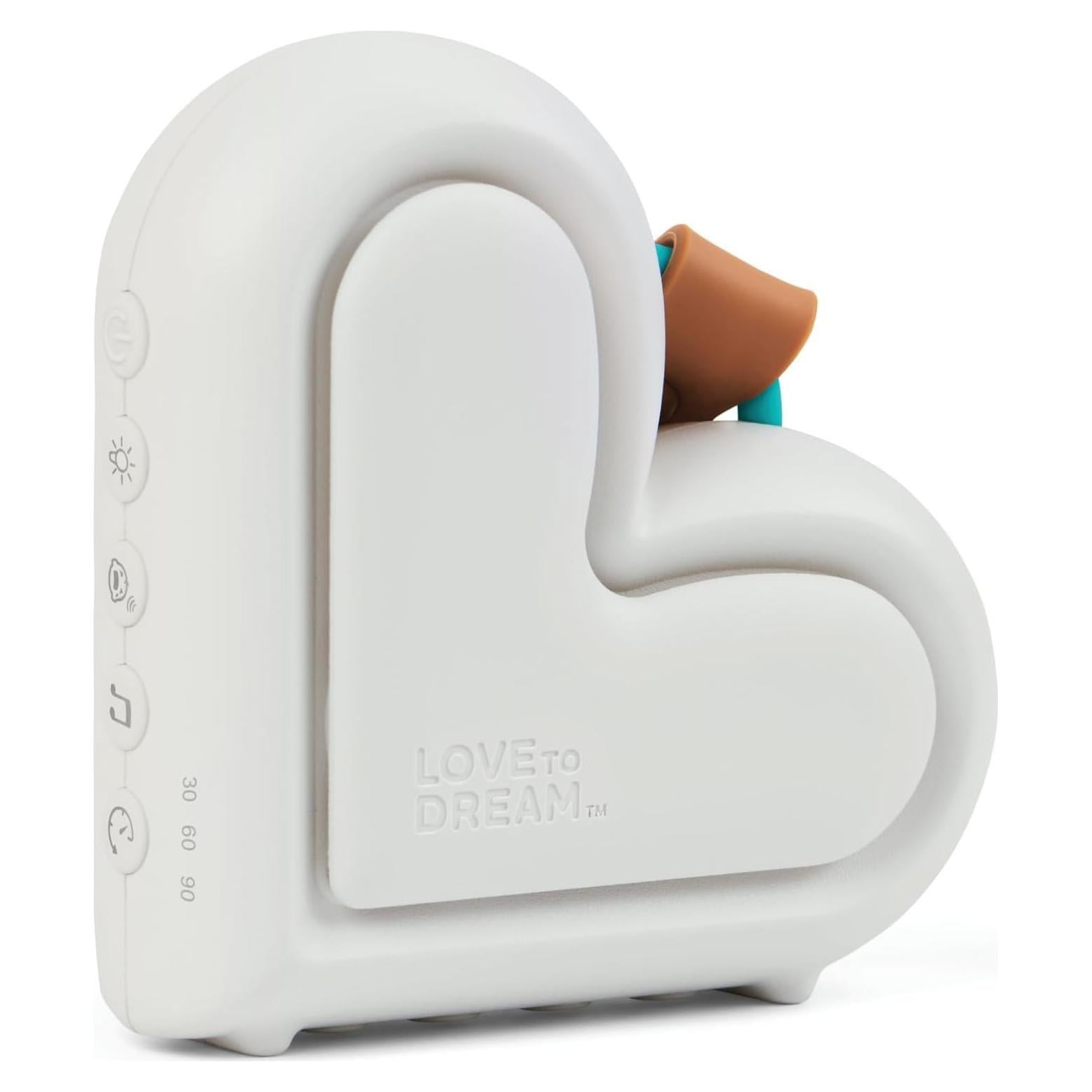 Máquina de Sueño Love to Dream con Ruido Blanco y Luz Nocturna