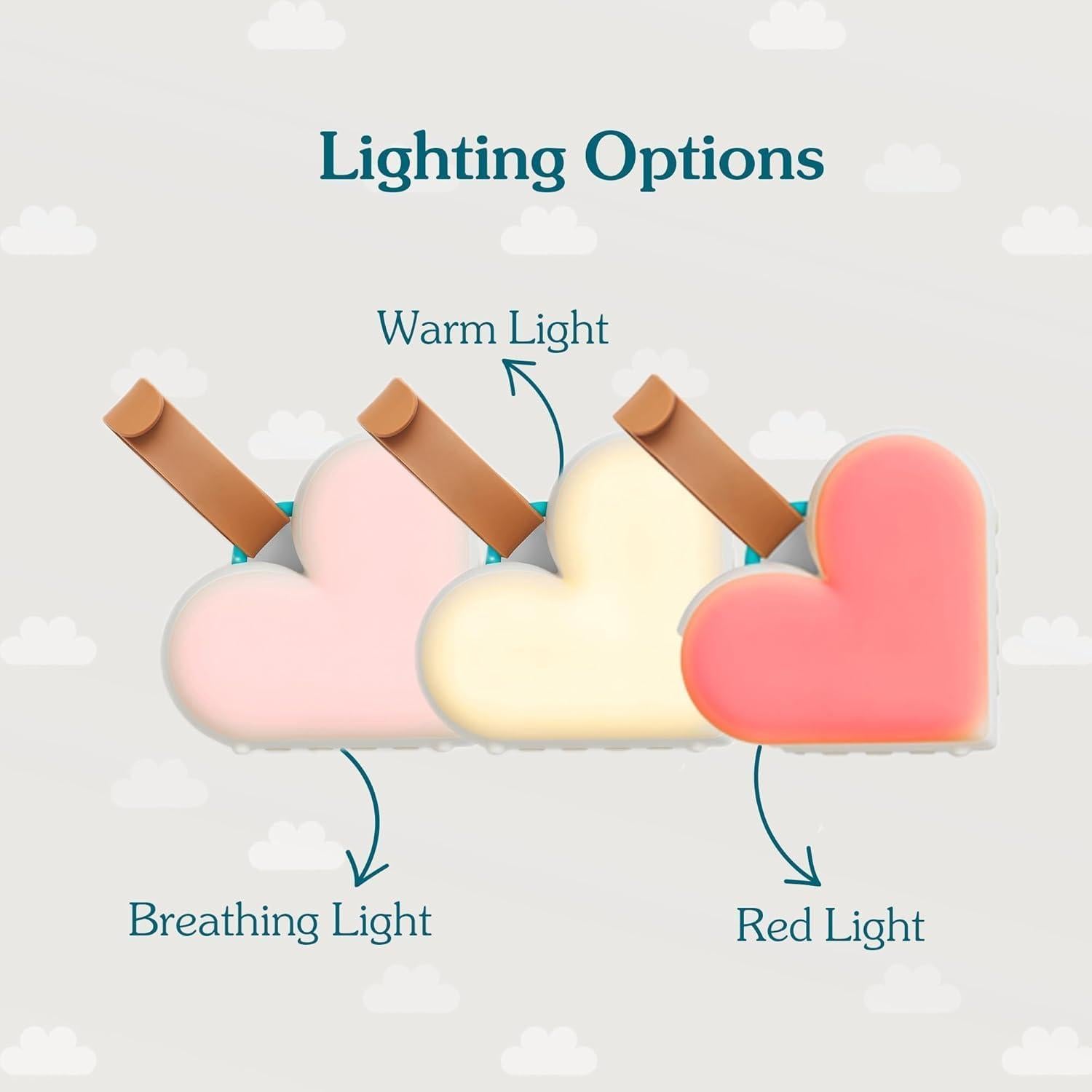 Máquina de Sueño Love to Dream con Ruido Blanco y Luz Nocturna