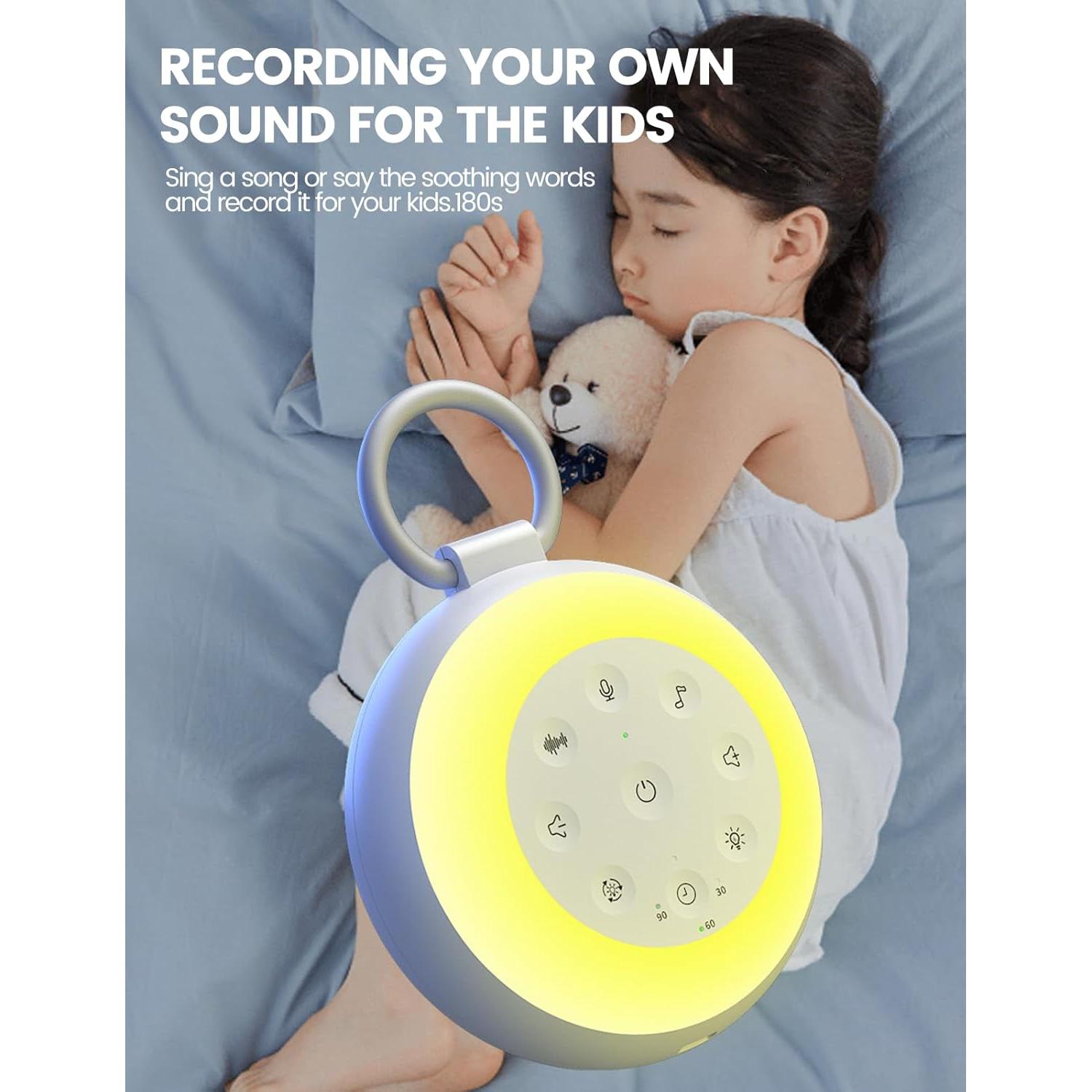 Máquina de Ruido Blanco Vaydeer SA18 con Grabación y Bluetooth