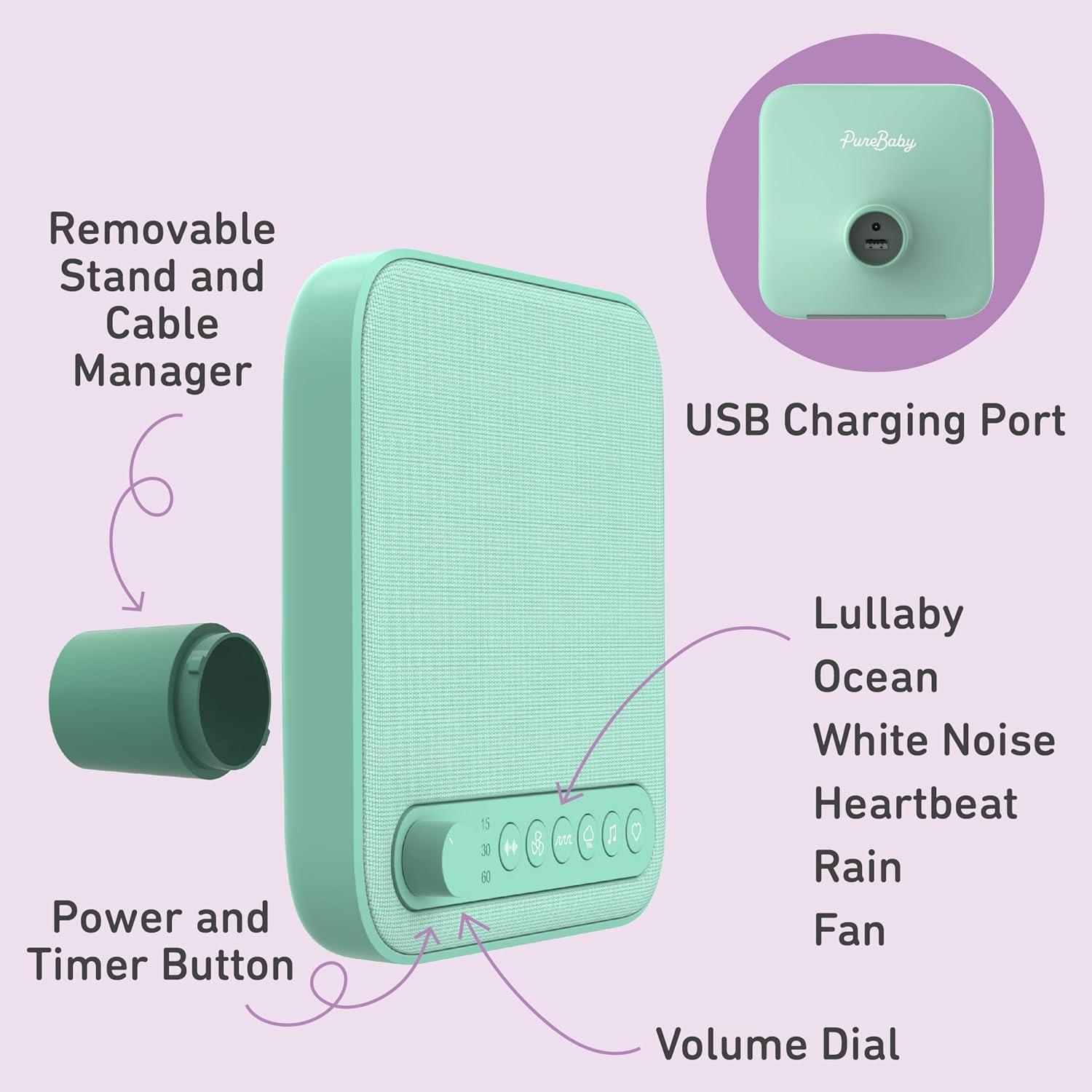 Máquina de Sonido PureBaby Pure Enrichment - 6 Sonidos