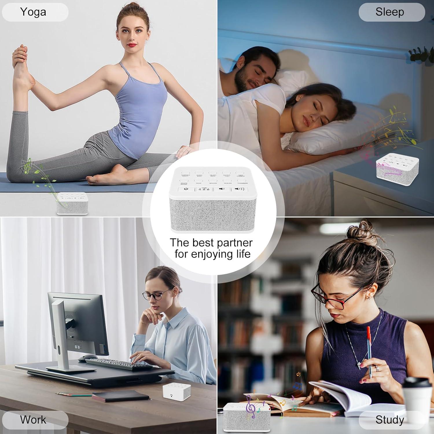 Máquina de Sonido Blanco HONGUT 10 Sonidos Naturales