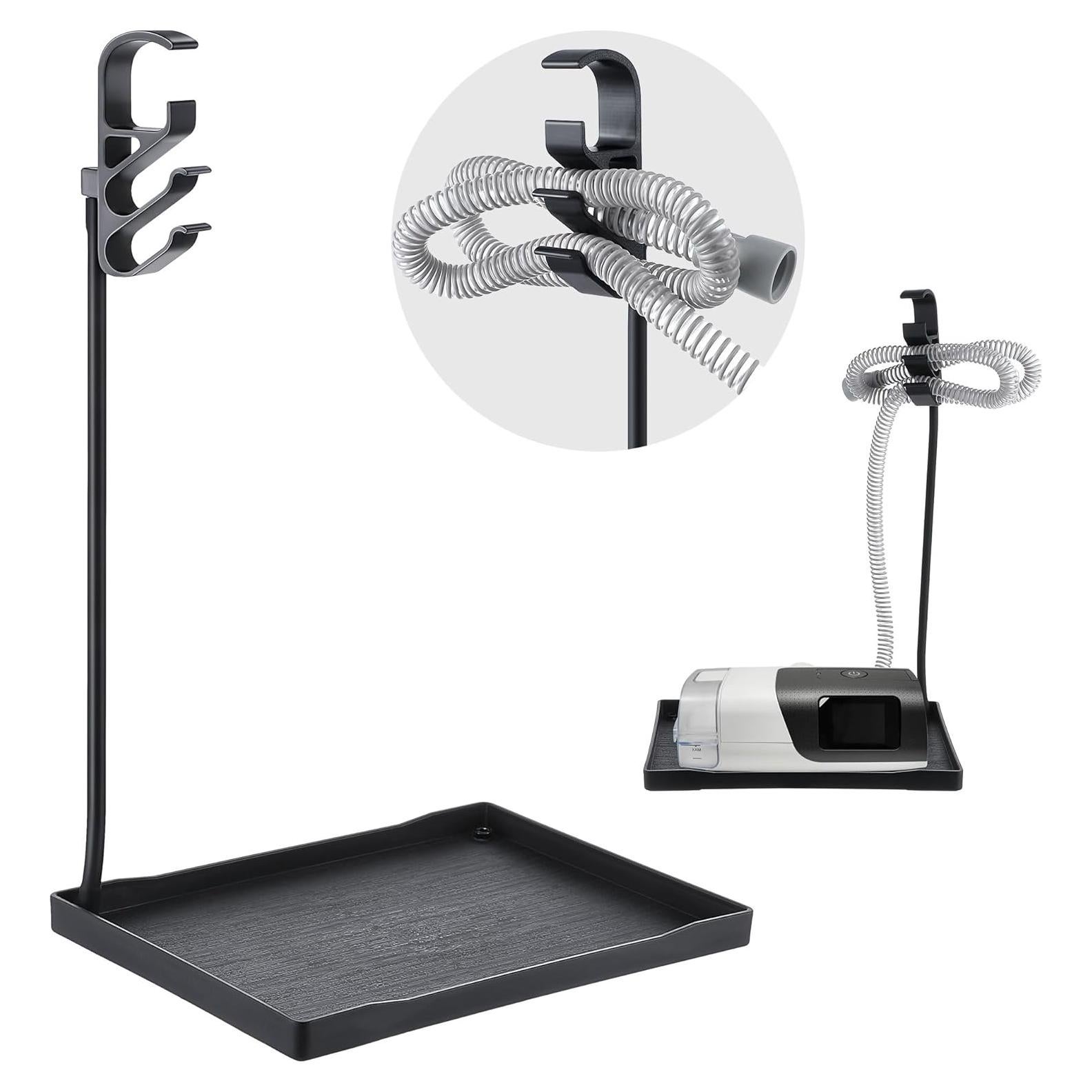 Soporte de Manguera CPAP Geiserailie con Gancho y Base