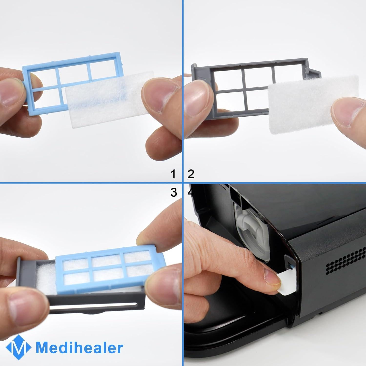 52 Filtros CPAP Medihealer para Dreamstation 2 - Reemplazo