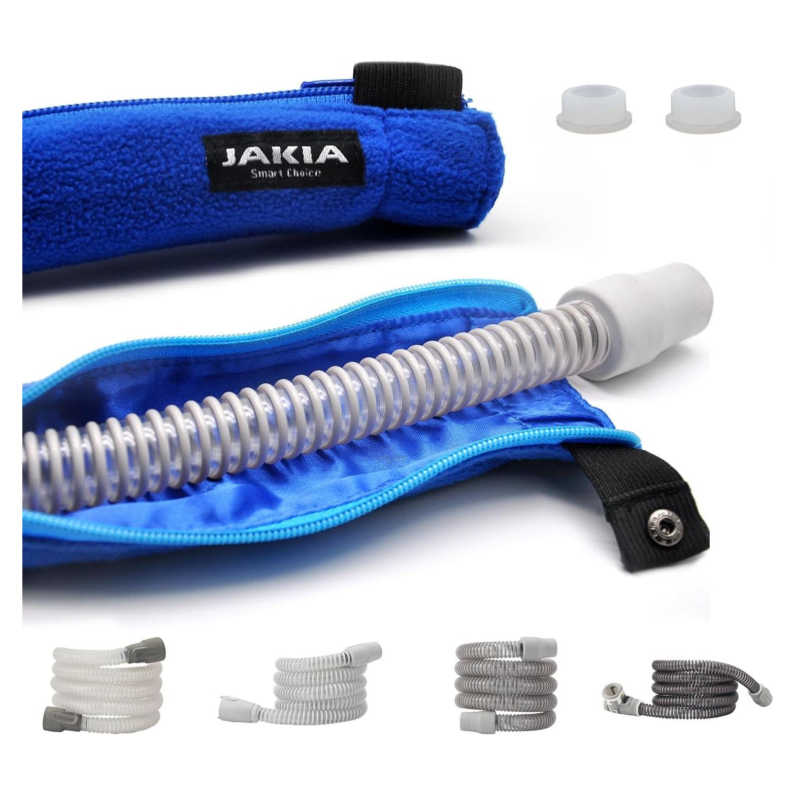 Funda de Tubo CPAP JAKIA 1.88m Doble Tela Suave Azul