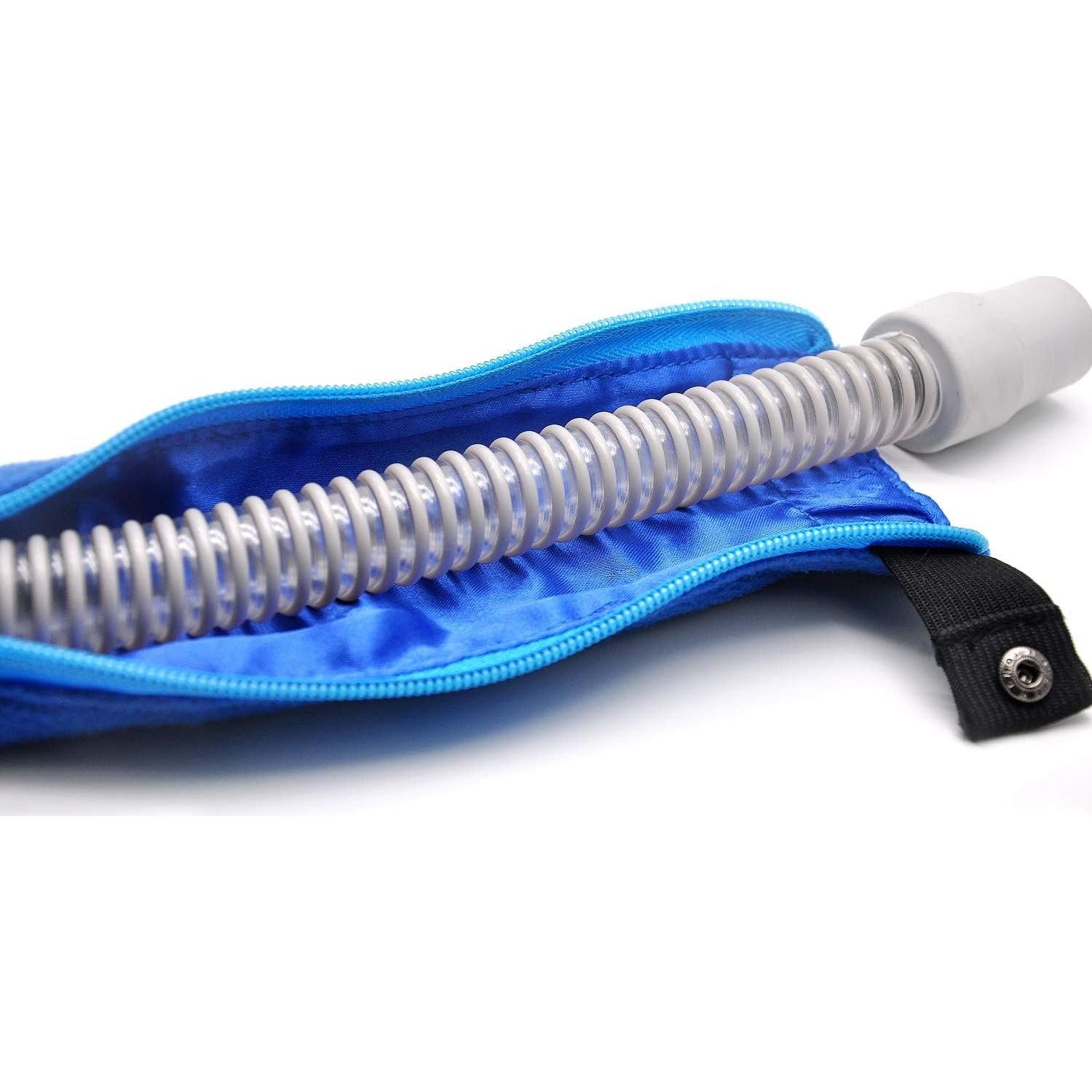 Funda de Tubo CPAP JAKIA 1.88m Doble Tela Suave Azul