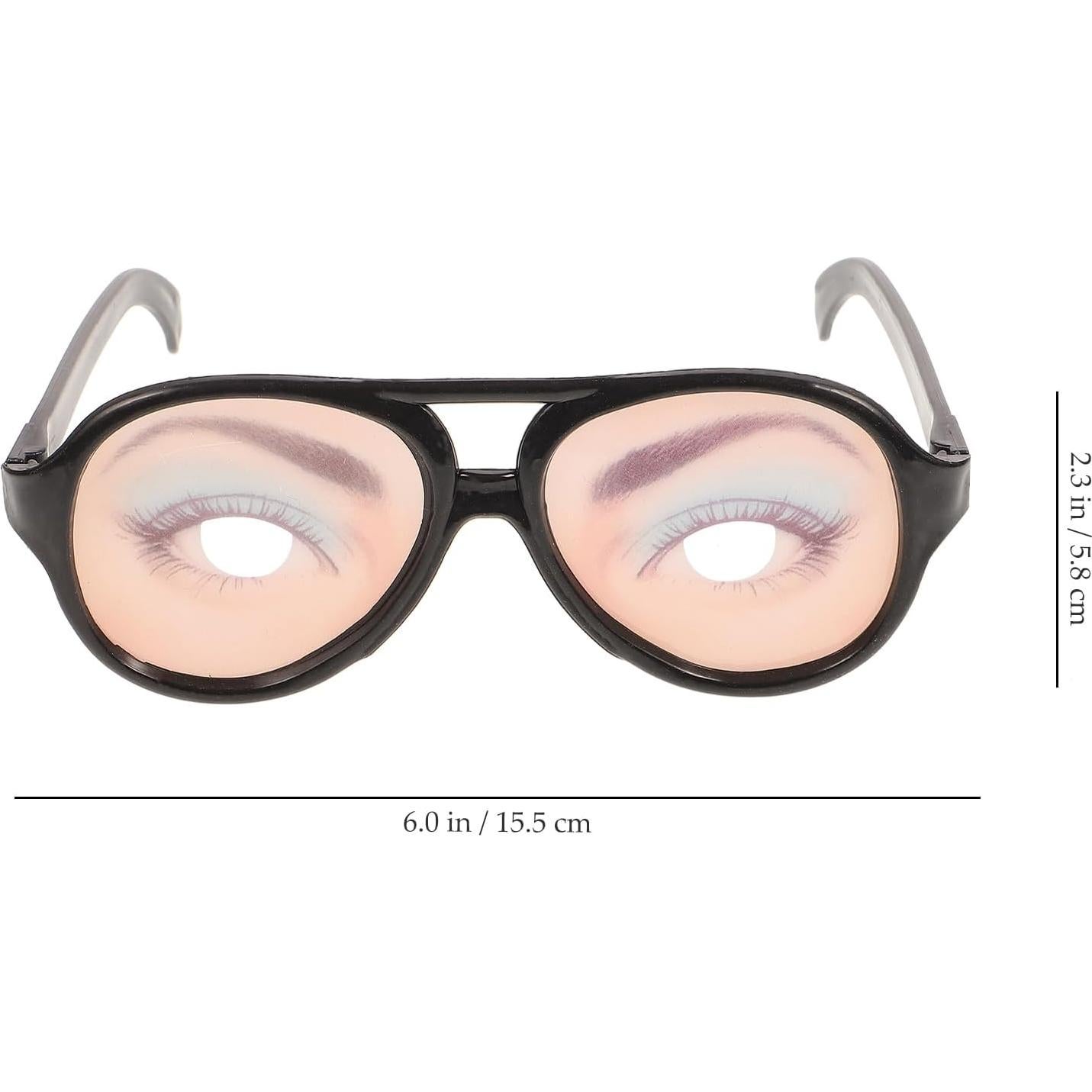 Gafas Divertidas de Halloween TINKSKY 2 Piezas Unisex