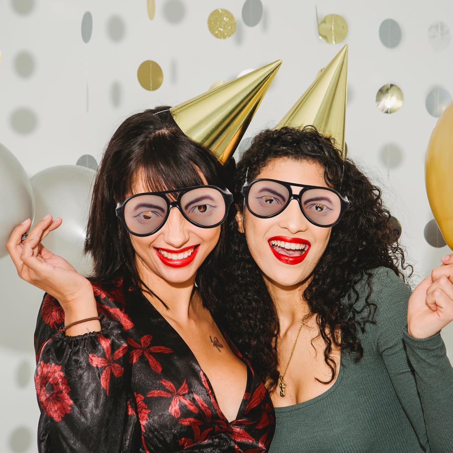 Gafas Divertidas de Halloween TINKSKY 2 Piezas Unisex