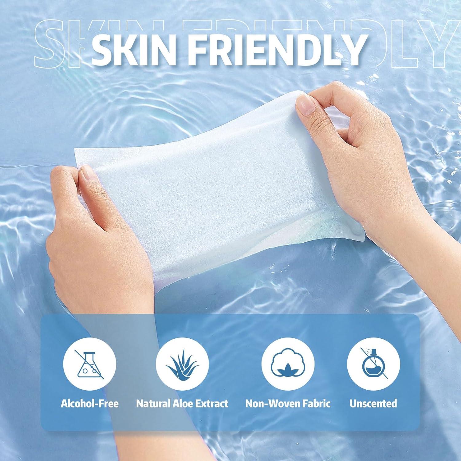 Toallitas para Máscaras CPAP OMOTIYA Jumbo 160 Unidades