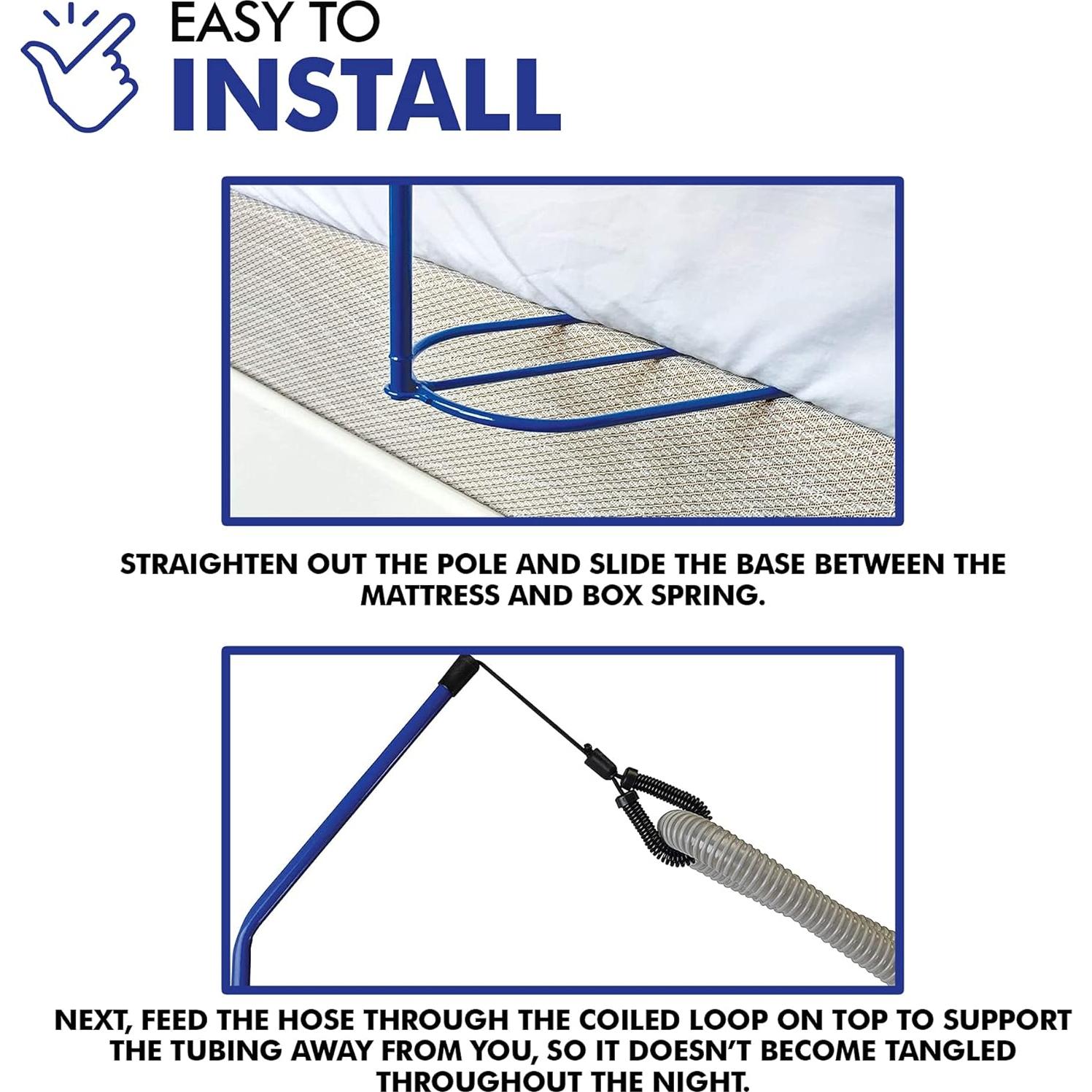 Soporte de Manguera CPAP Mars Wellness - Ajustable y Sin Enredos