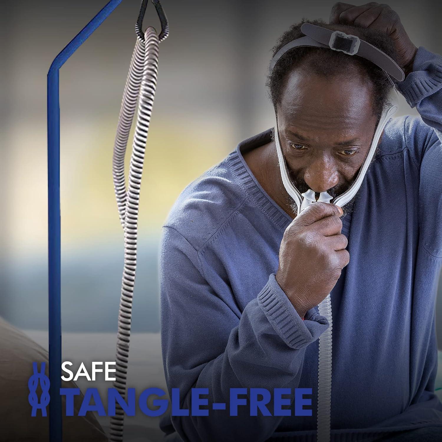 Soporte de Manguera CPAP Mars Wellness - Ajustable y Sin Enredos