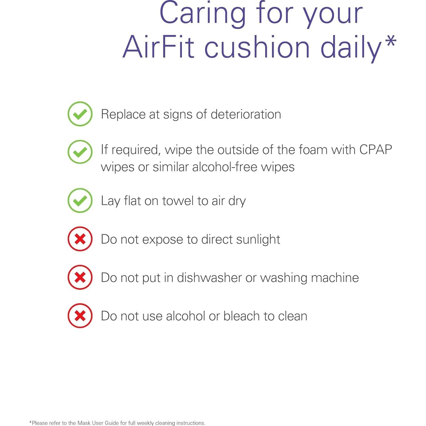 Almohadilla Nasal ResMed AirFit N30 - Silicona Suave Mediana