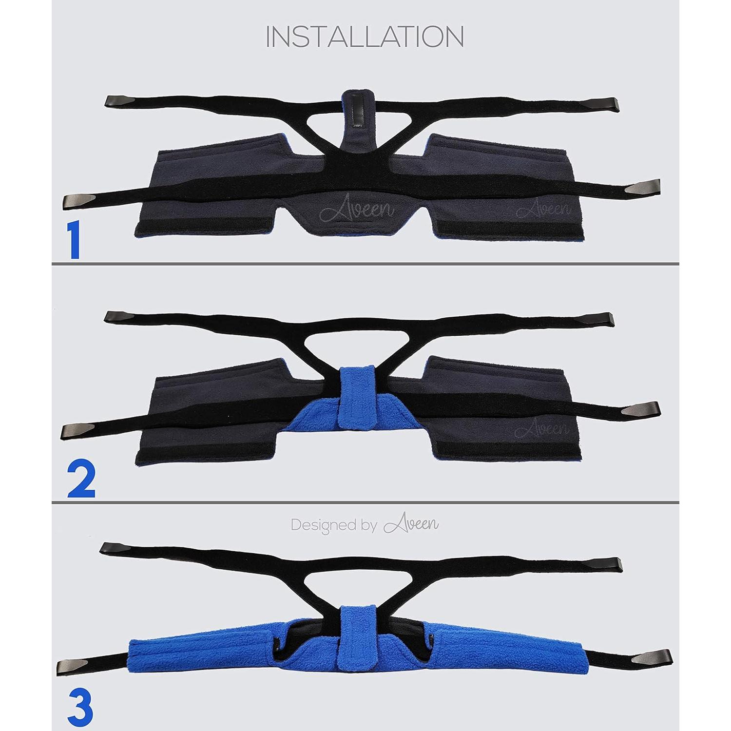 Almohadilla para Cuello CPAP AVEEN - Forro Polar Suave