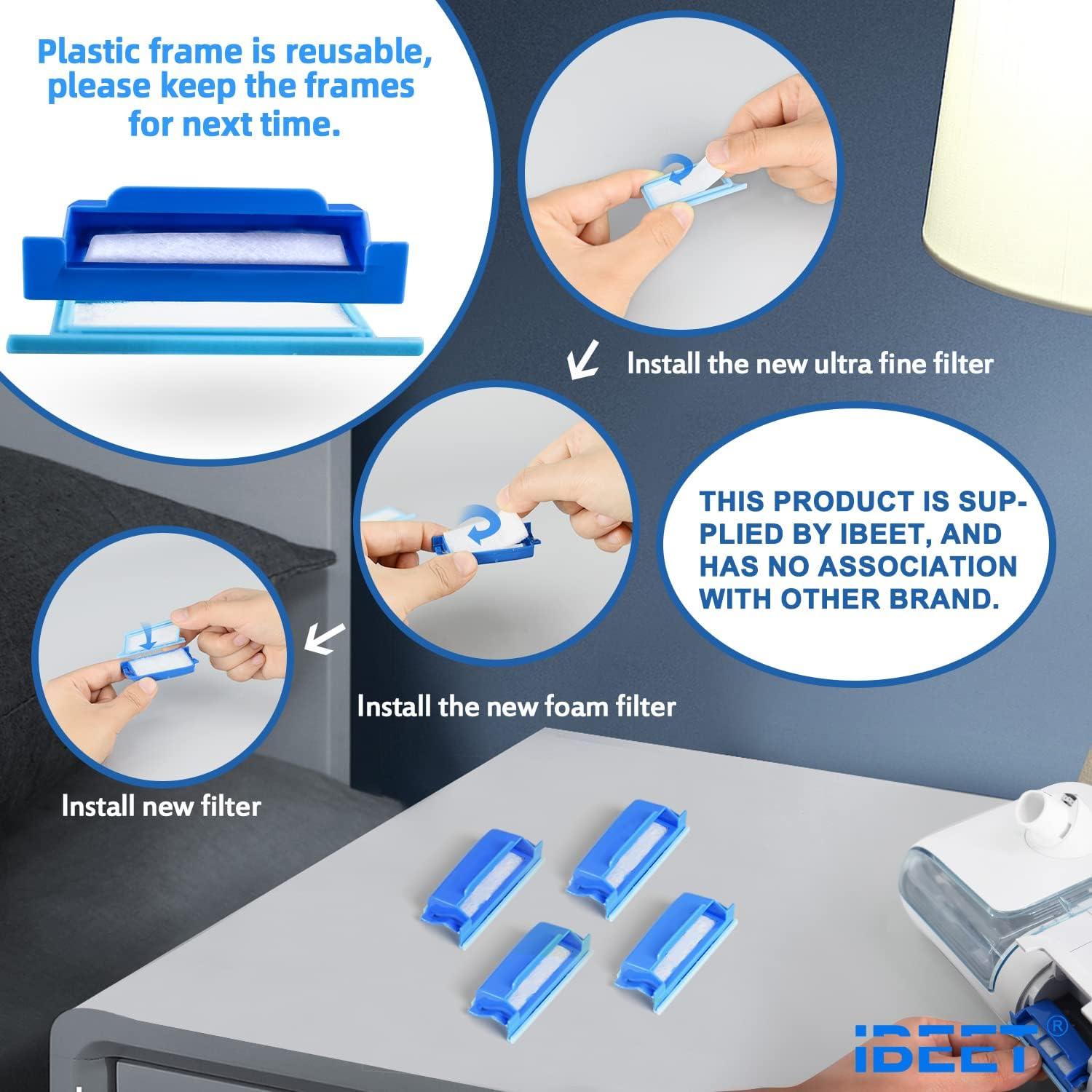 52 Filtros IBEET para DreamStation 1 - Ultra Finos y Espuma