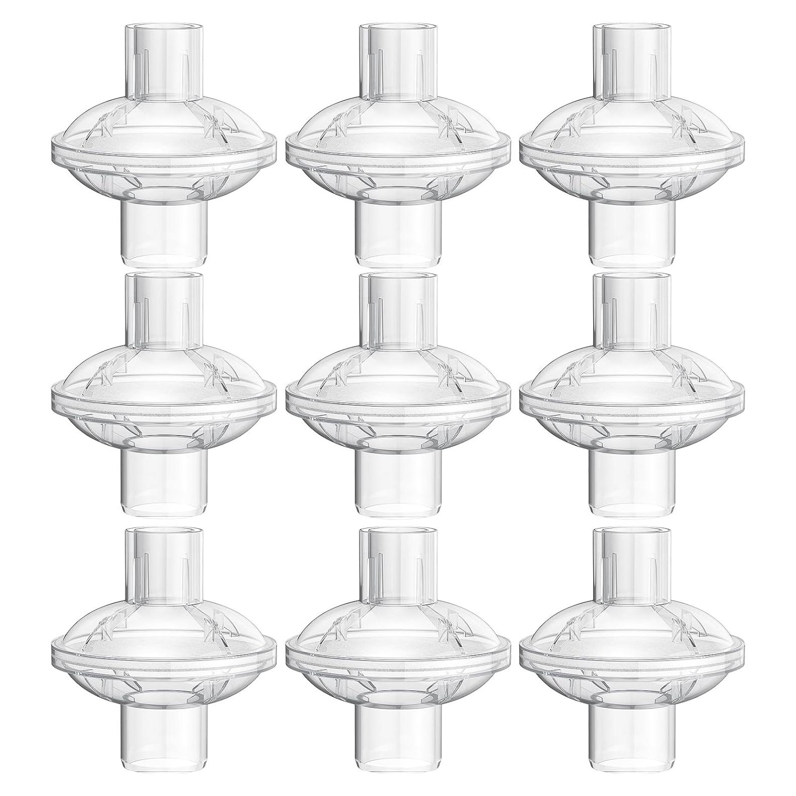 Paquete de 9 filtros CPAP Ecleanfy compatibles 22mm 25mm