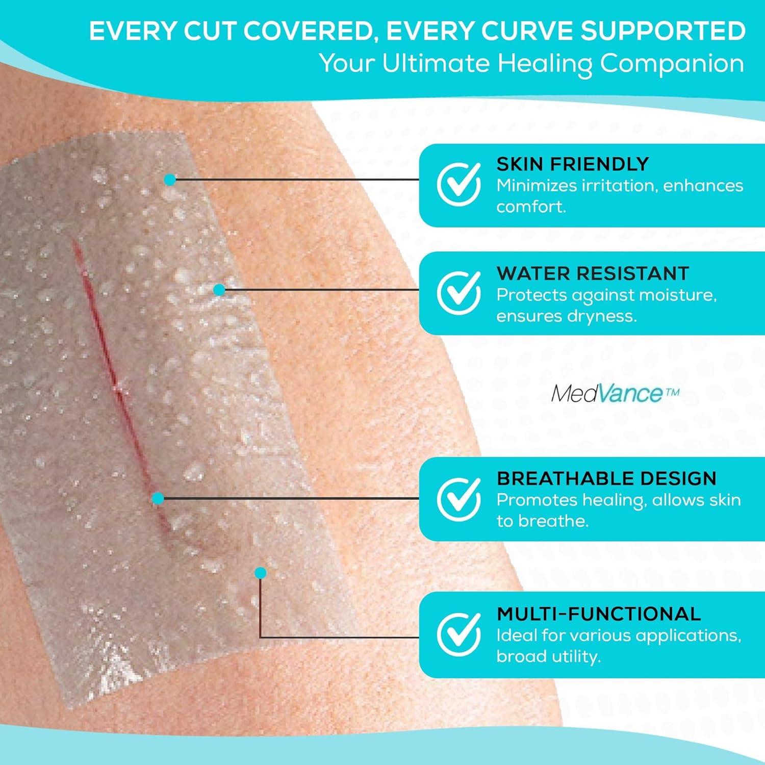 Cinta de Silicona Hipoalergénica MedVance 5 Yardas 5 cm