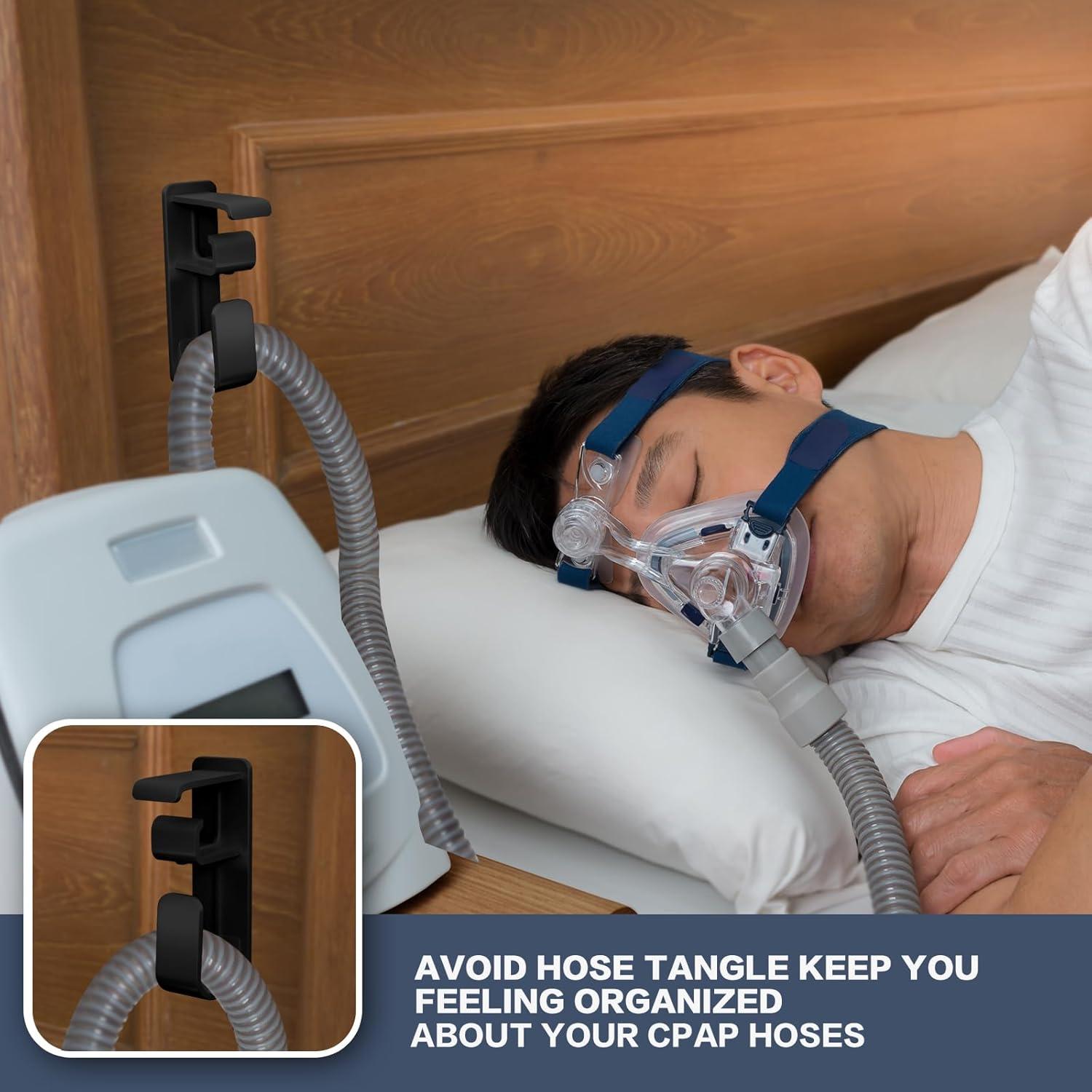 Soporte para Manguera CPAP Akiopey Antideslizante Negro