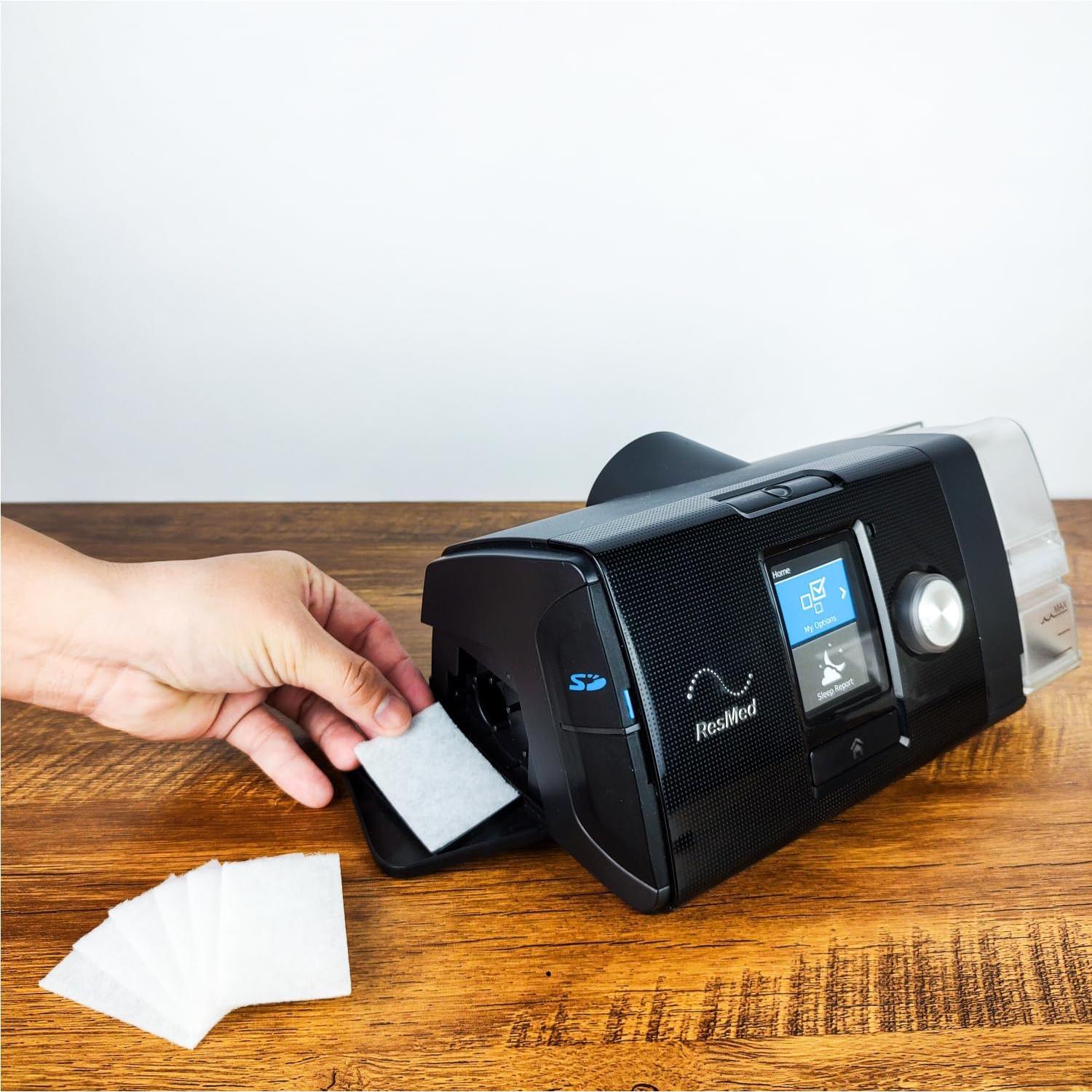 Filtros CPAP RespLabs para ResMed AirSense 10 y S9 - 60 unidades