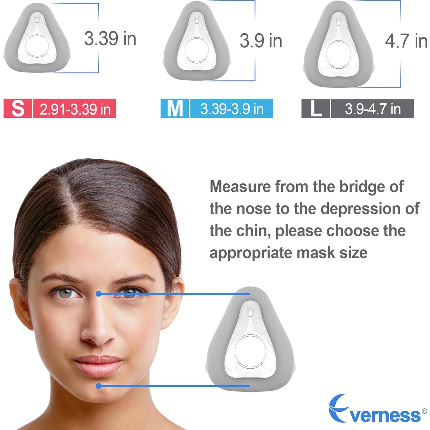 Cojín de Espuma de Memoria L para Máscara Airtouch F20