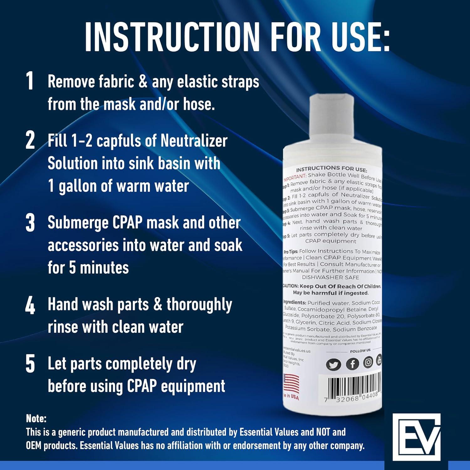 Prelavado CPAP Valores Esenciales 473 ml Sin Fragancia Seguro