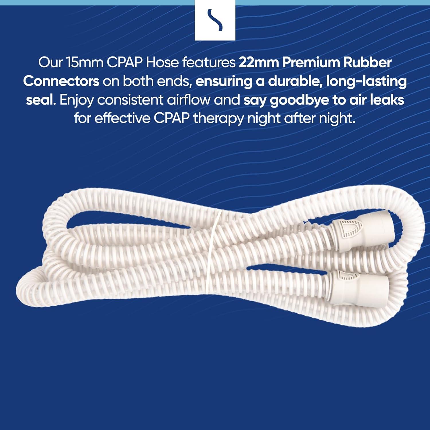 Manguera CPAP Slim Snugell 1.83 m - Paquete de 2 - Compatible