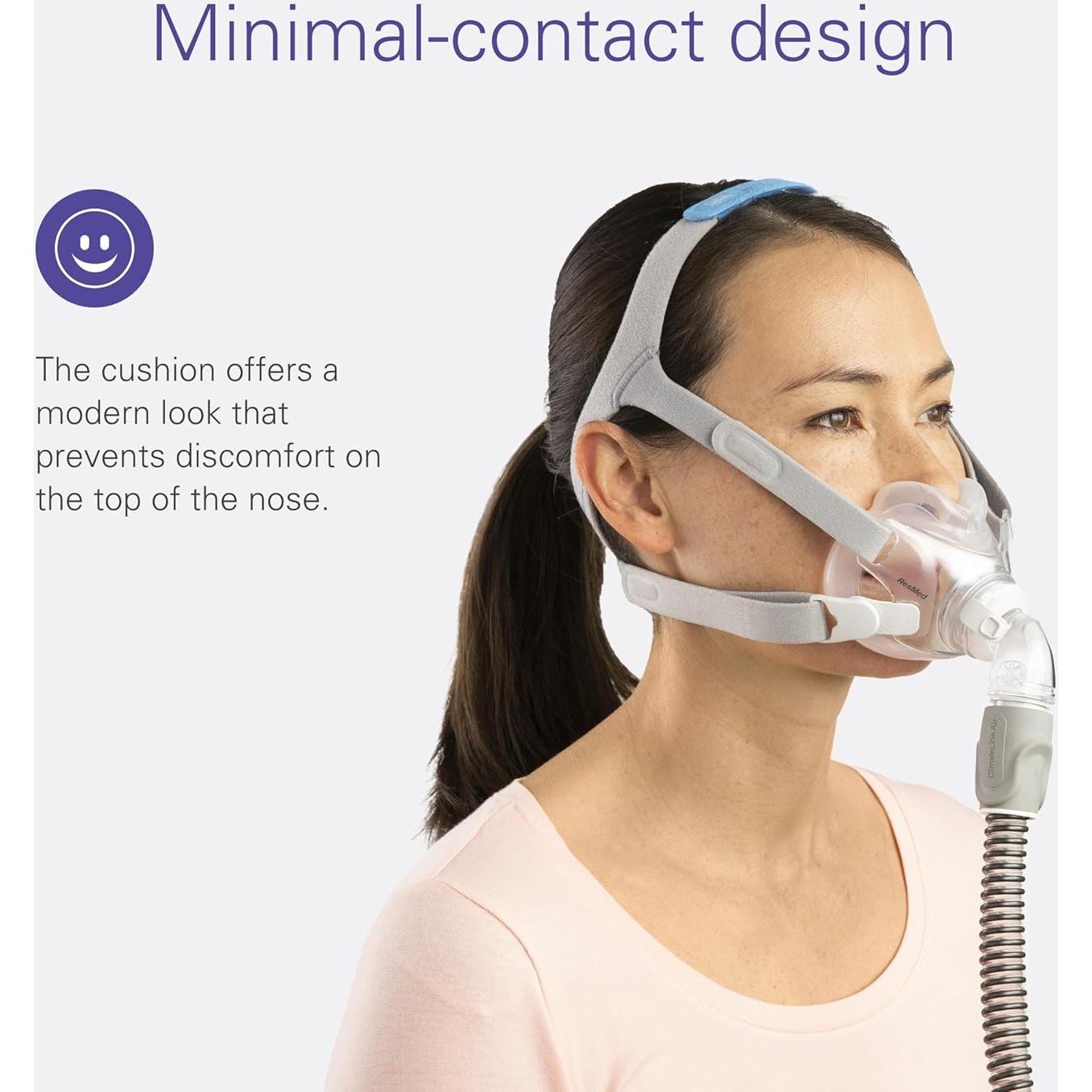 Almohadilla de Repuesto ResMed AirFit F30 - Silicona Mediana