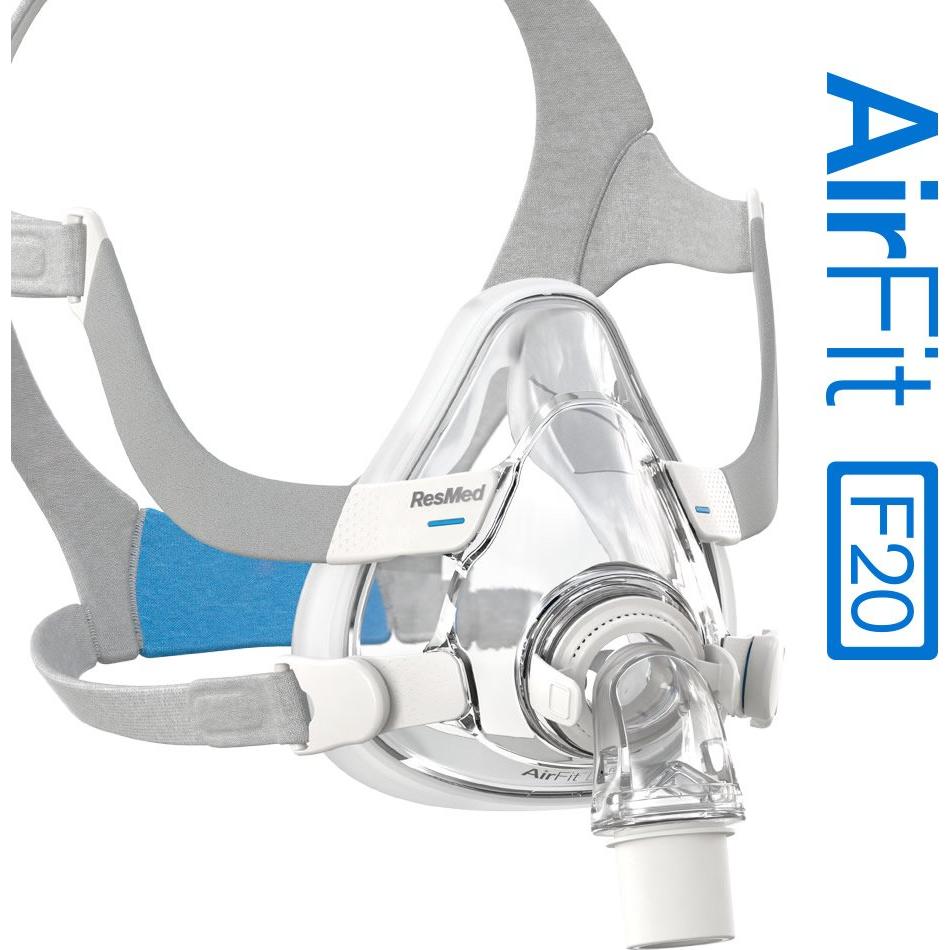 Sistema de Marco CPAP ResMed AirFit F20 - Mediano