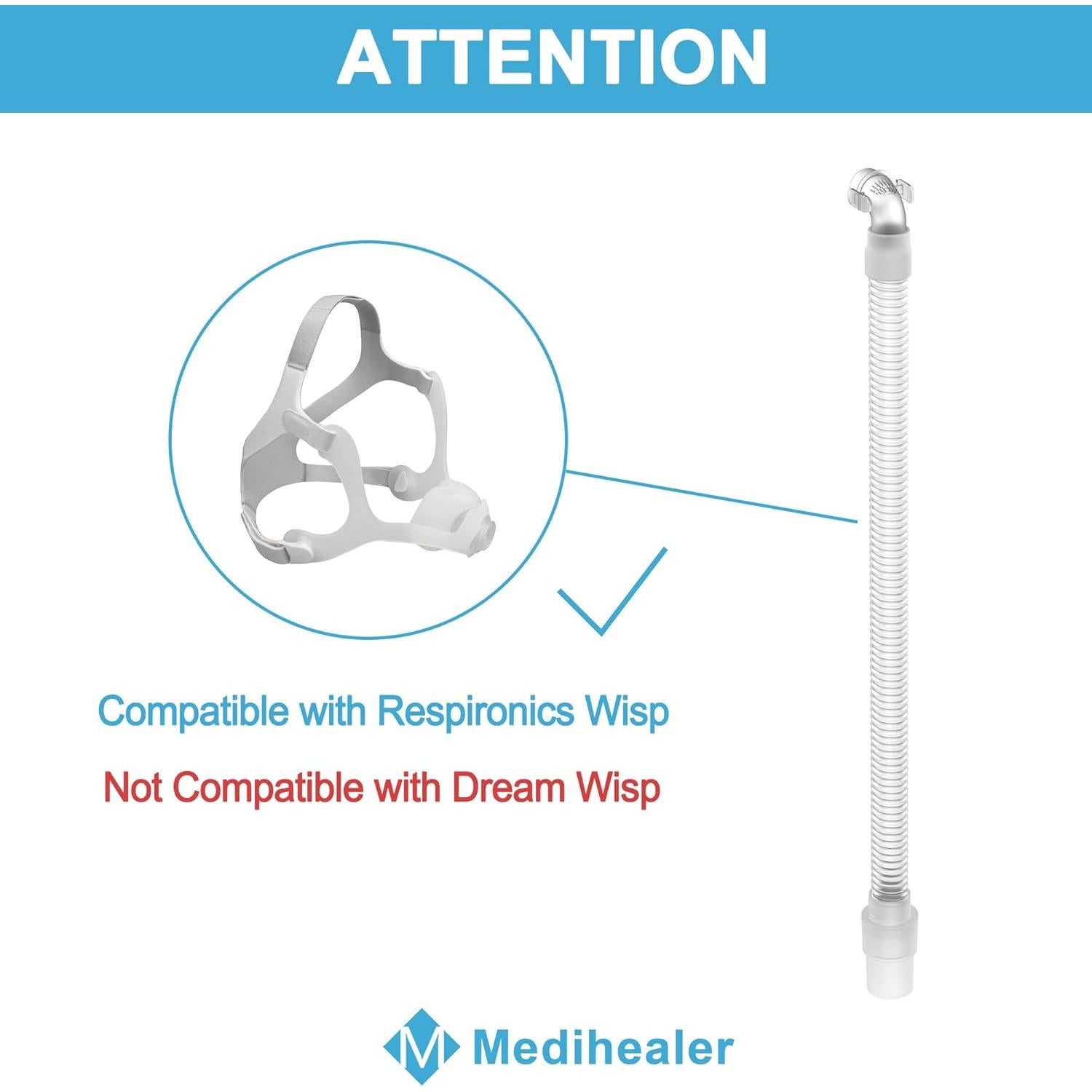 Manguera Conectadora Wisp Medihealer 2 Piezas Codo Giratorio