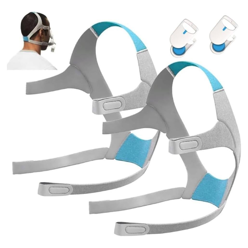 Correas de Reemplazo CPAP Jungle Care para ResMed F20 - 2 Unidades