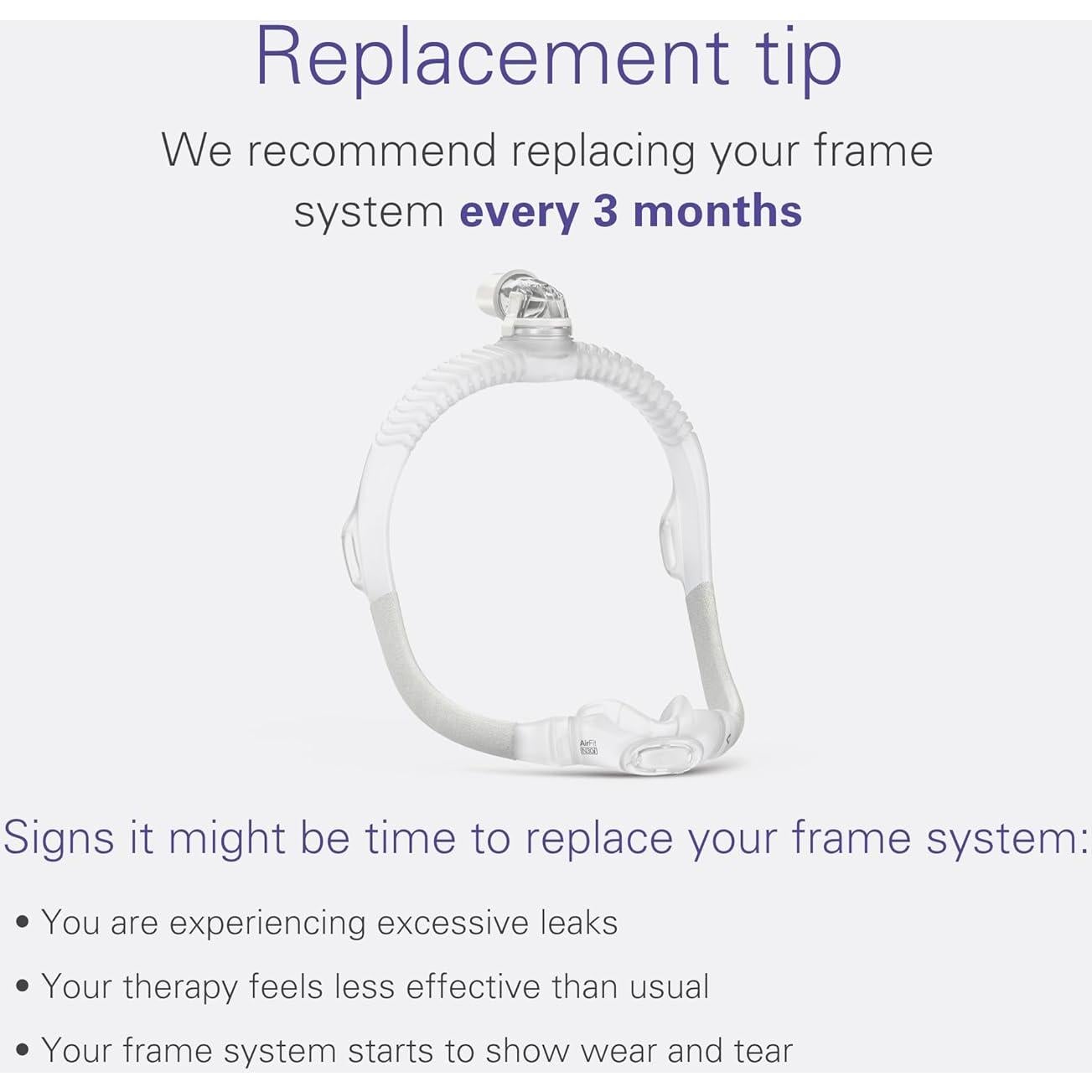 Marco Estándar ResMed AirFit N30i para Máscara CPAP