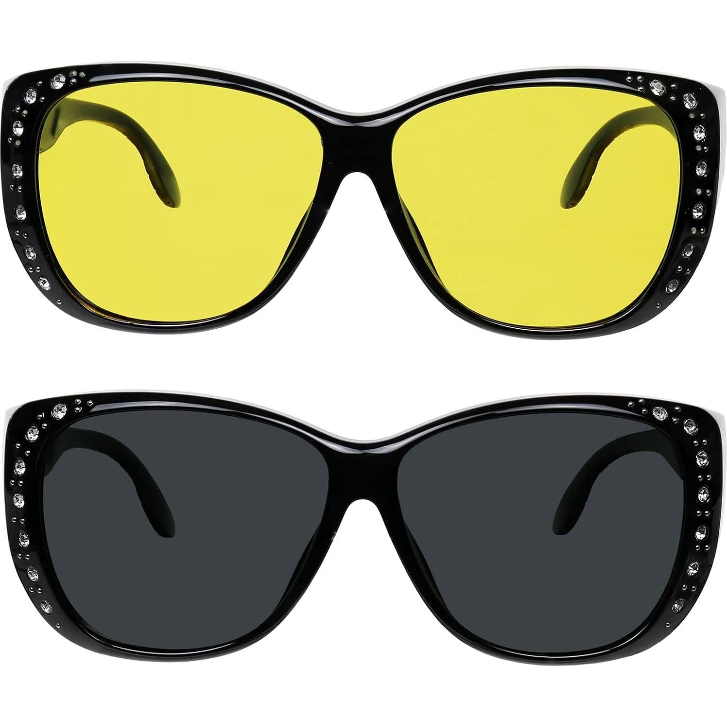 Gafas de sol fitover UV para mujeres - Protección HD