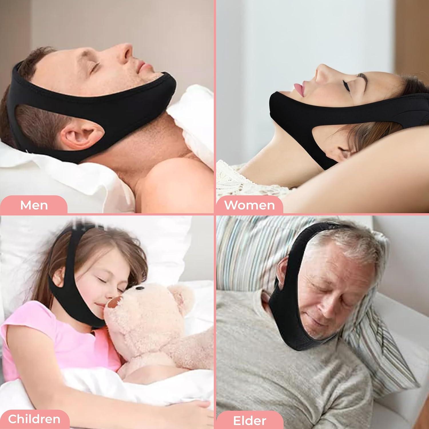 Correa para Barbilla Antironquidos Massner Ajustable Transpirable