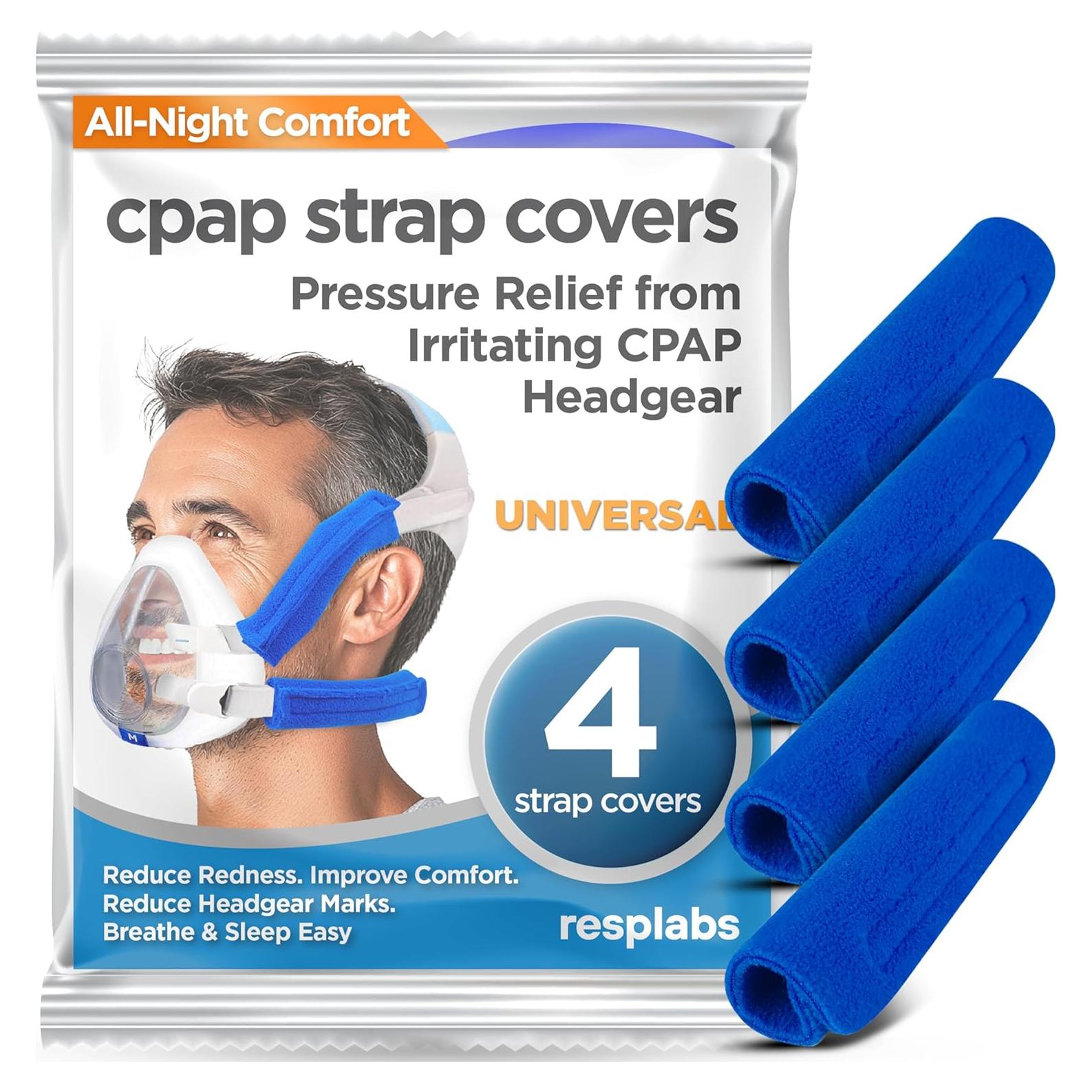 Cubiertas de Correa CPAP Resplabs - Ajuste Universal - Paquete de 4