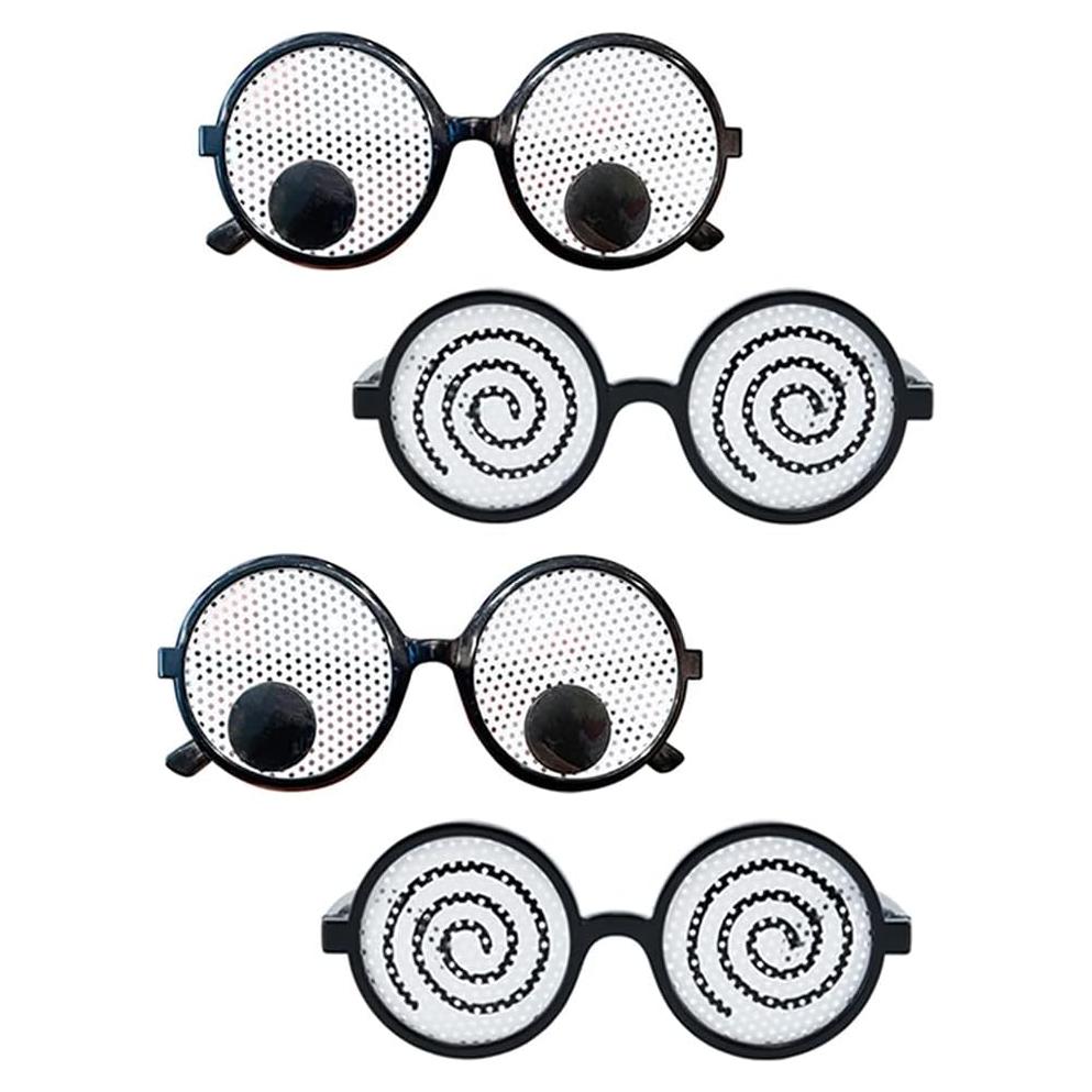 Gafas Locas de Cosplay DOYIFUN - 4 Piezas Divertidas