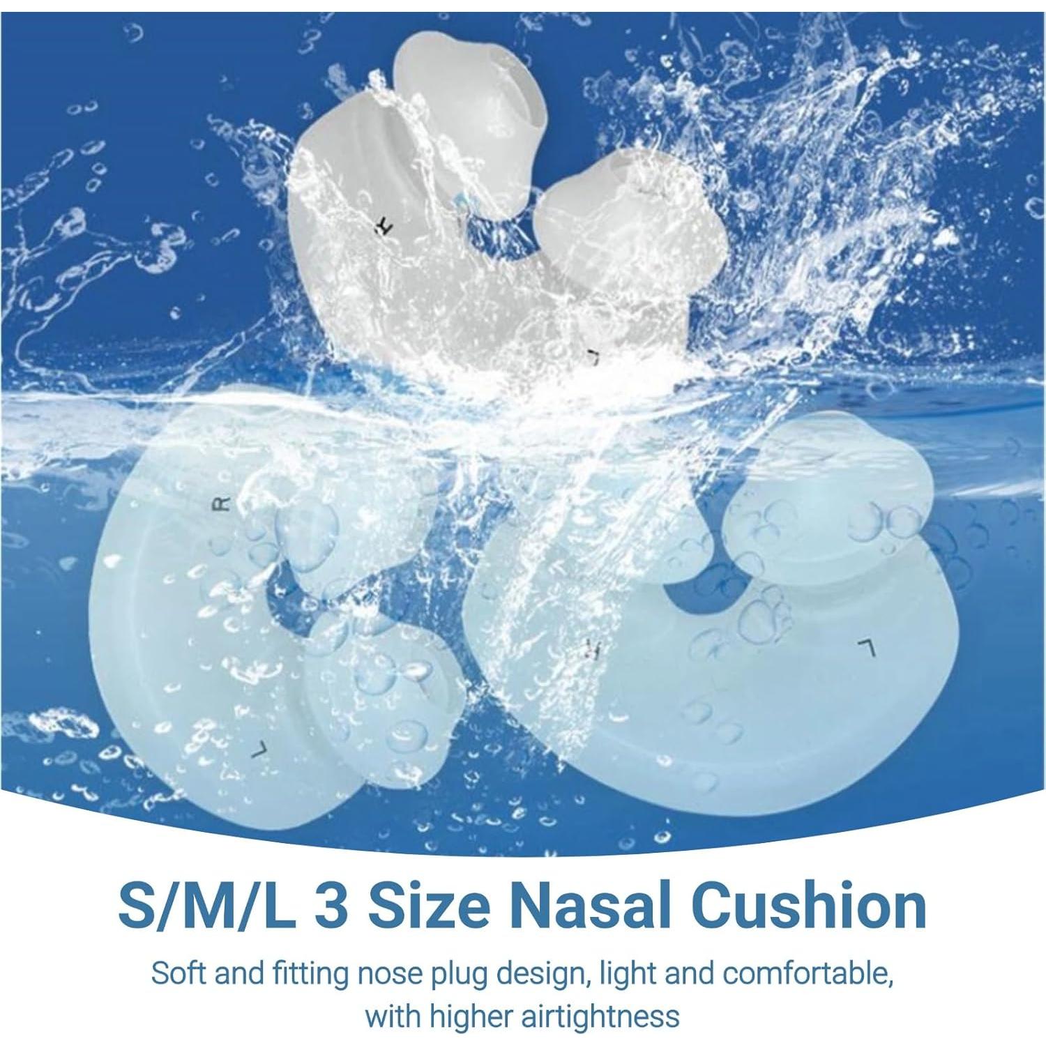 Kit de Almohadillas Nasales OWILIWO P10 con Arnés y Tubo