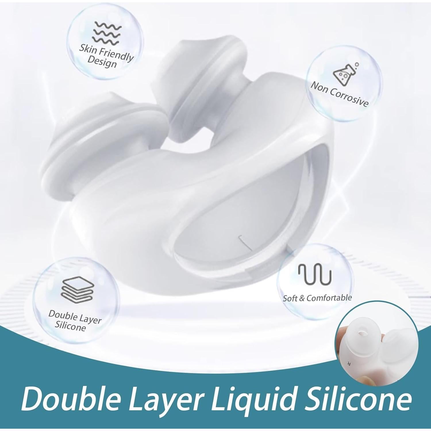 Kit Reemplazo Almohadilla Nasal CPAP H2SON S M L