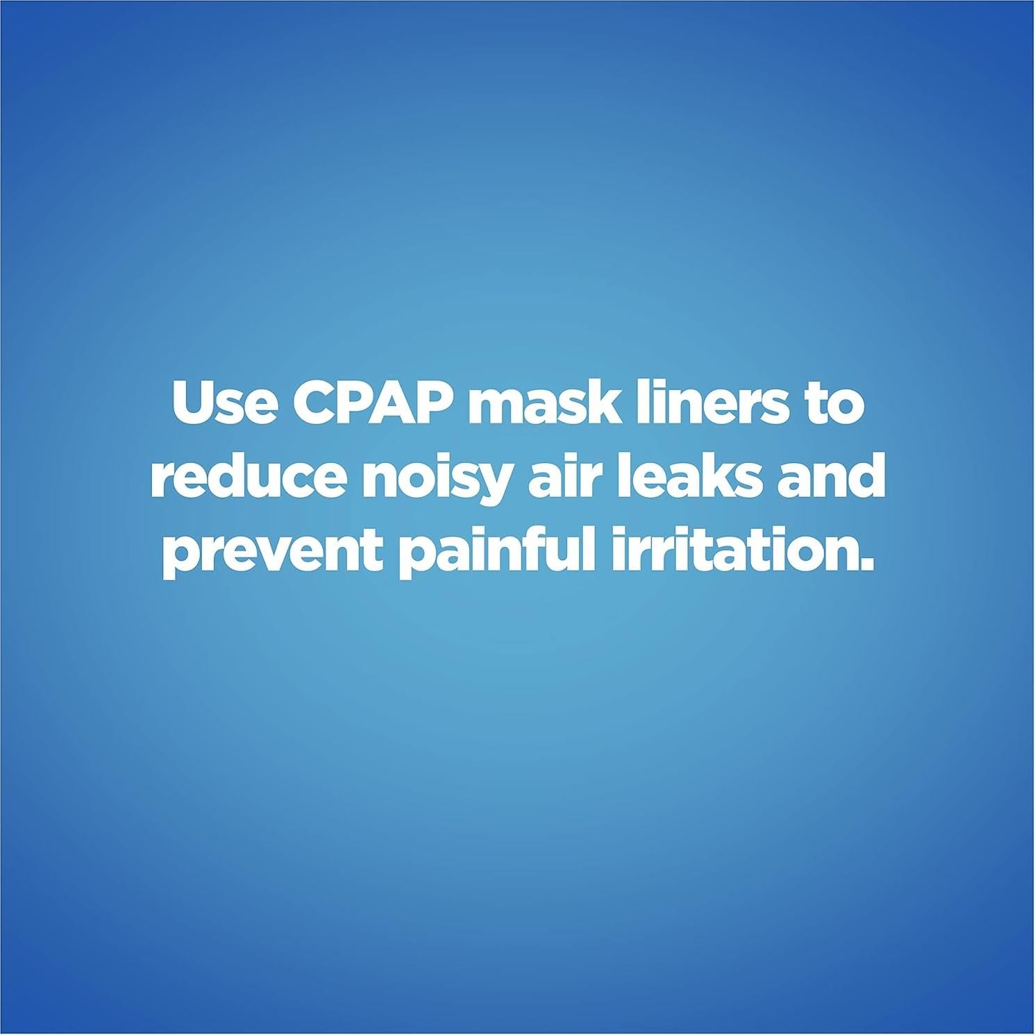 Forros de máscara CPAP Resplabs - Paquete de 4 reutilizables