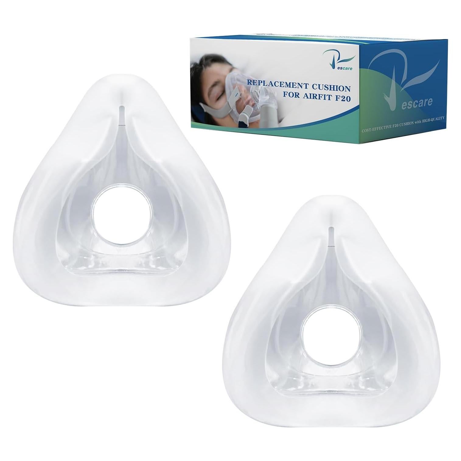 Cojín de Reemplazo Rescare Airfit F20 Grande - 2 Piezas