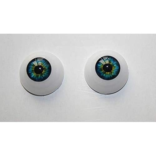 Ojos Acrílicos Realistas UUsave 24mm 4 Pares para Manualidades