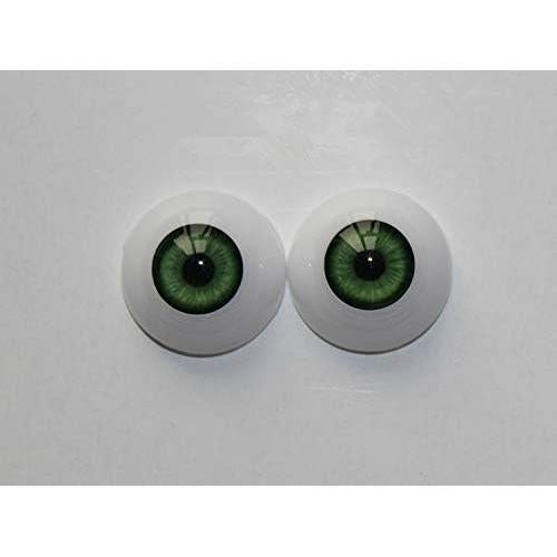 Ojos Acrílicos Realistas UUsave 24mm 4 Pares para Manualidades