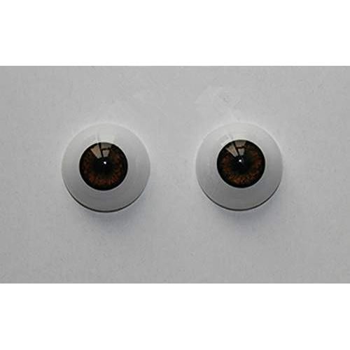 Ojos Acrílicos Realistas UUsave 24mm 4 Pares para Manualidades