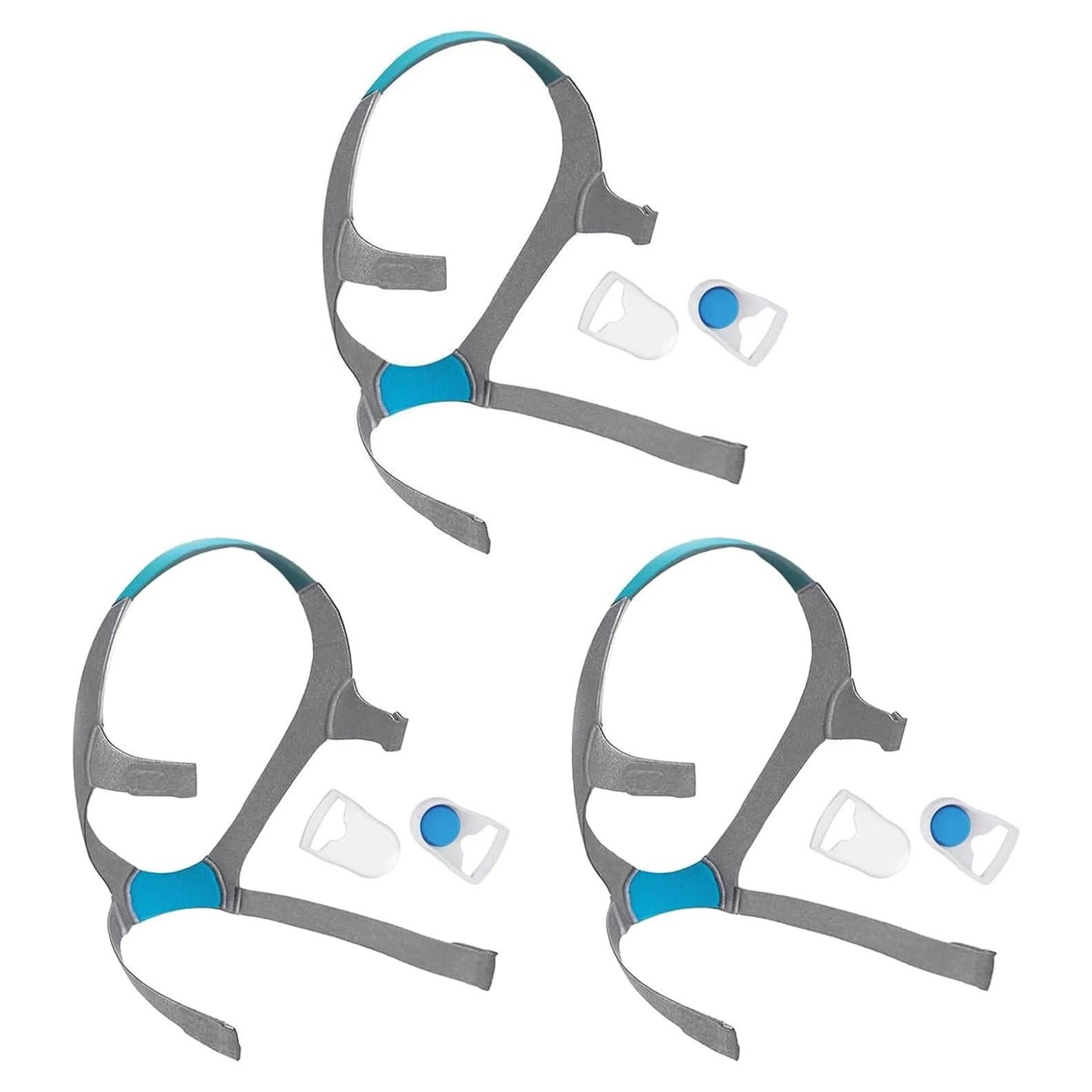 Correa de cabeza CPAP ResMed AirFit F20 - Paquete de 3 unidades