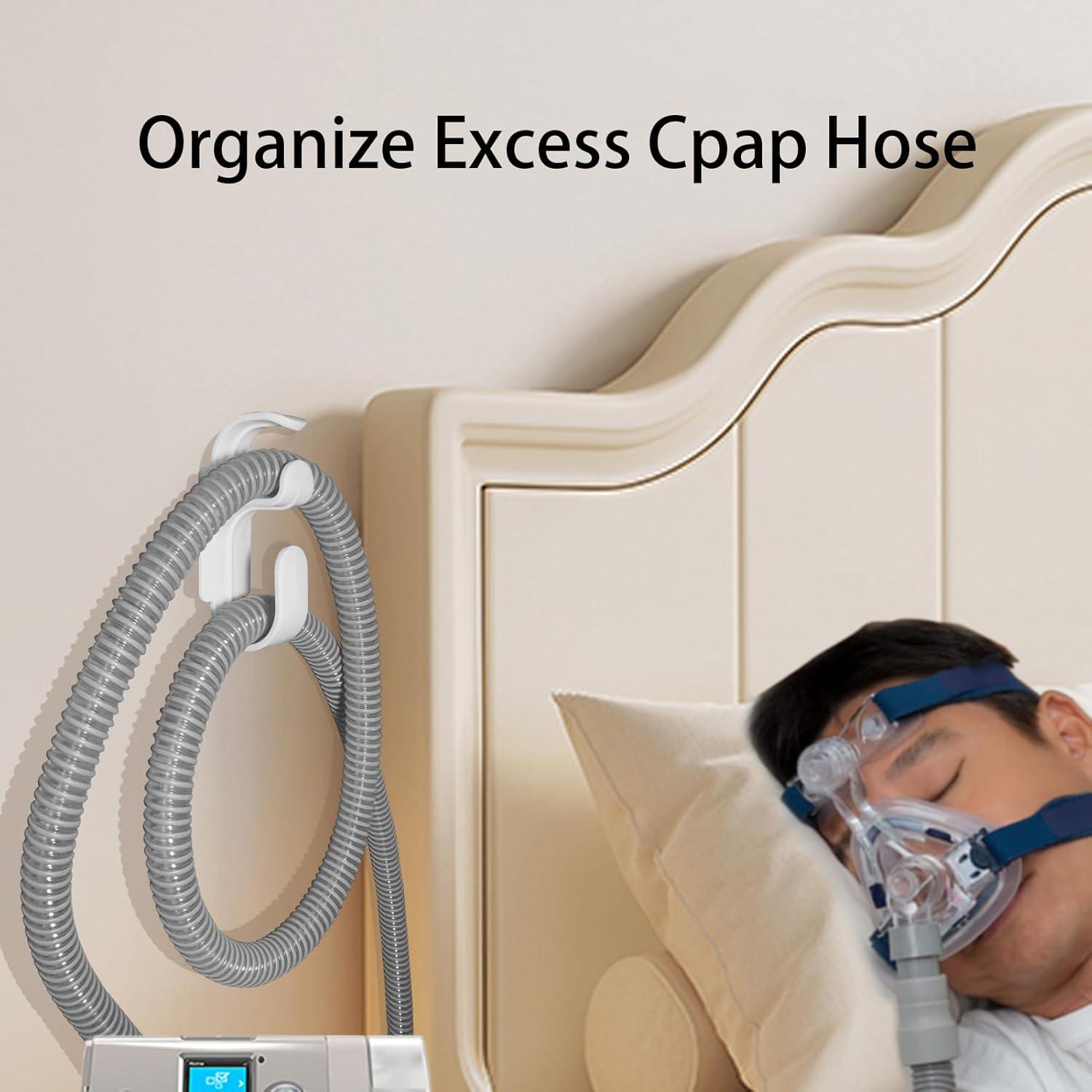 Soporte para Manguera CPAP Yuhuang, Paquete de 2 Ganchos