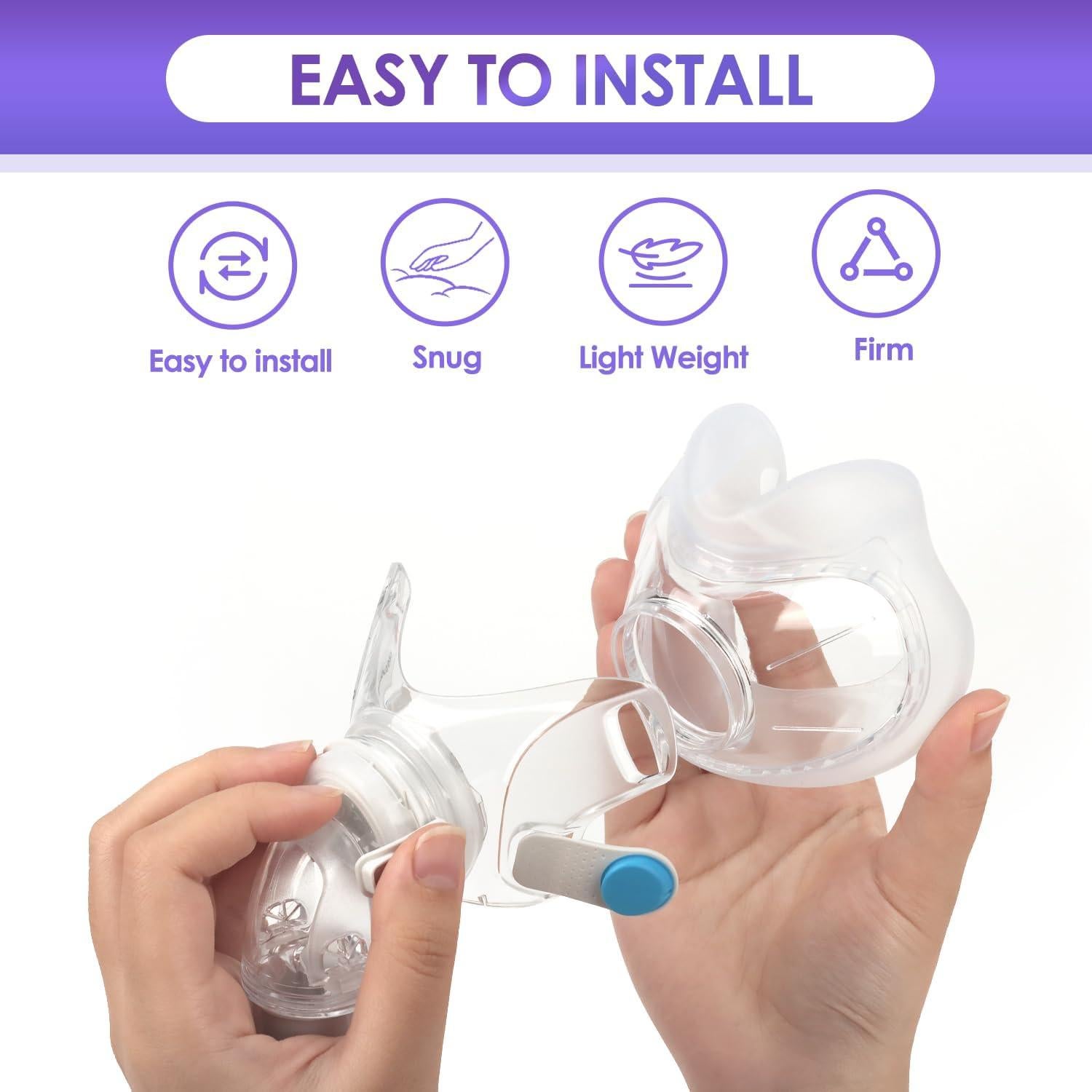 Cojines de Reemplazo YONCOZY para Máscara F30 - Paquete de 2